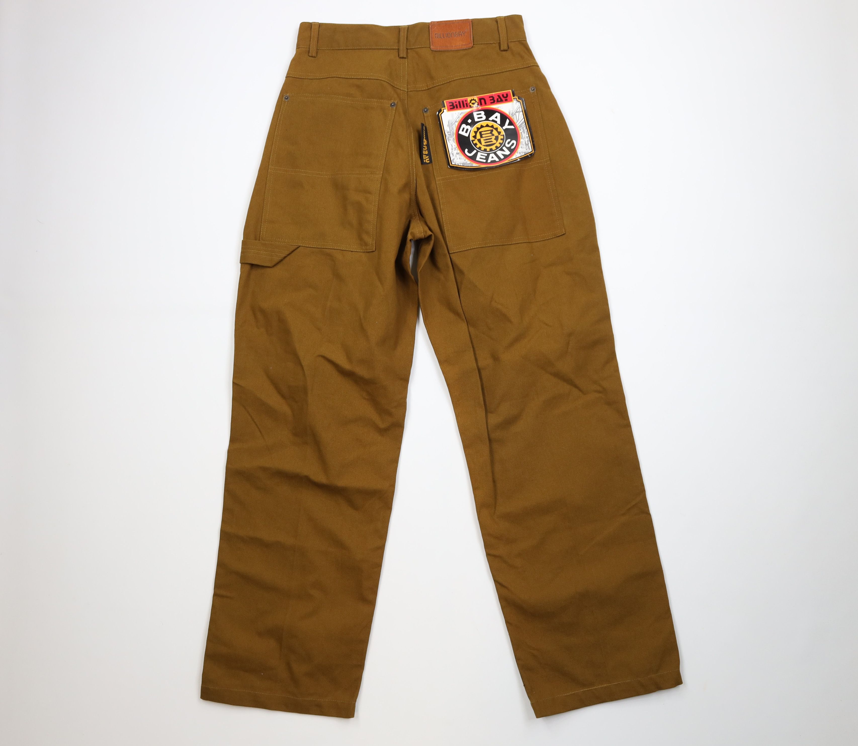 Vintage Deadstock Vintage 90s Streetwear Wide Leg Dungaree Pants Size US 30 / EU 46 - 7 Thumbnail