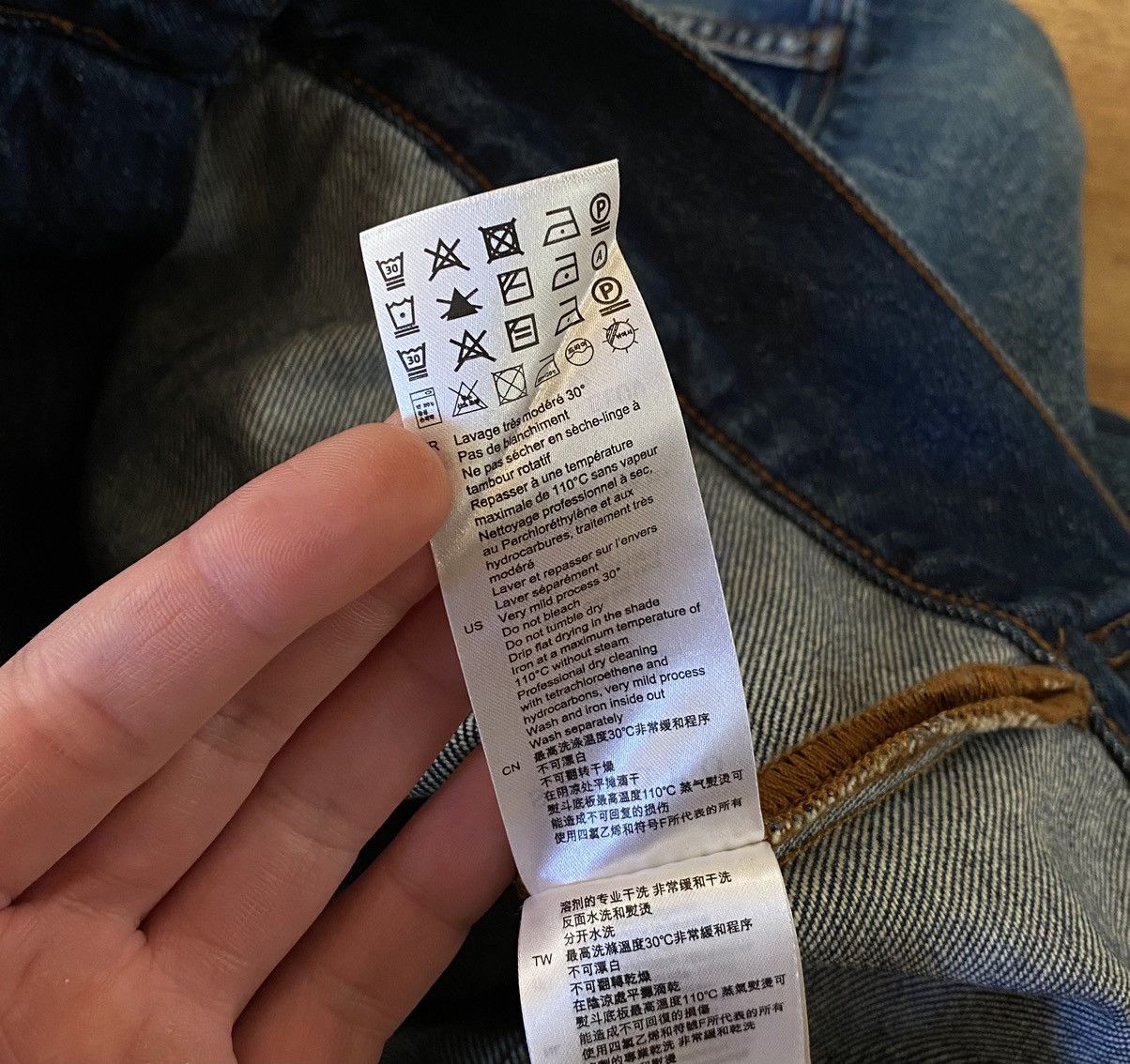 Sandro Sandro Paris Denim Jacket x Luxury x Streetwear Size US L / EU 52-54 / 3 - 10 Thumbnail