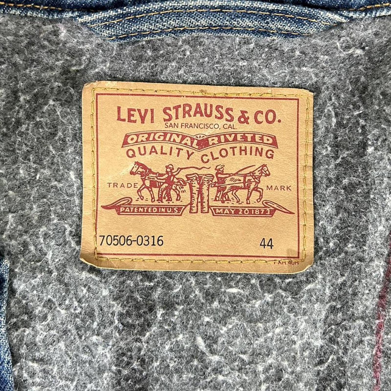 Levi's Levi’s Blanket Lined Trucker Jacket Size XL Size US XL / EU 56 / 4 - 6 Thumbnail