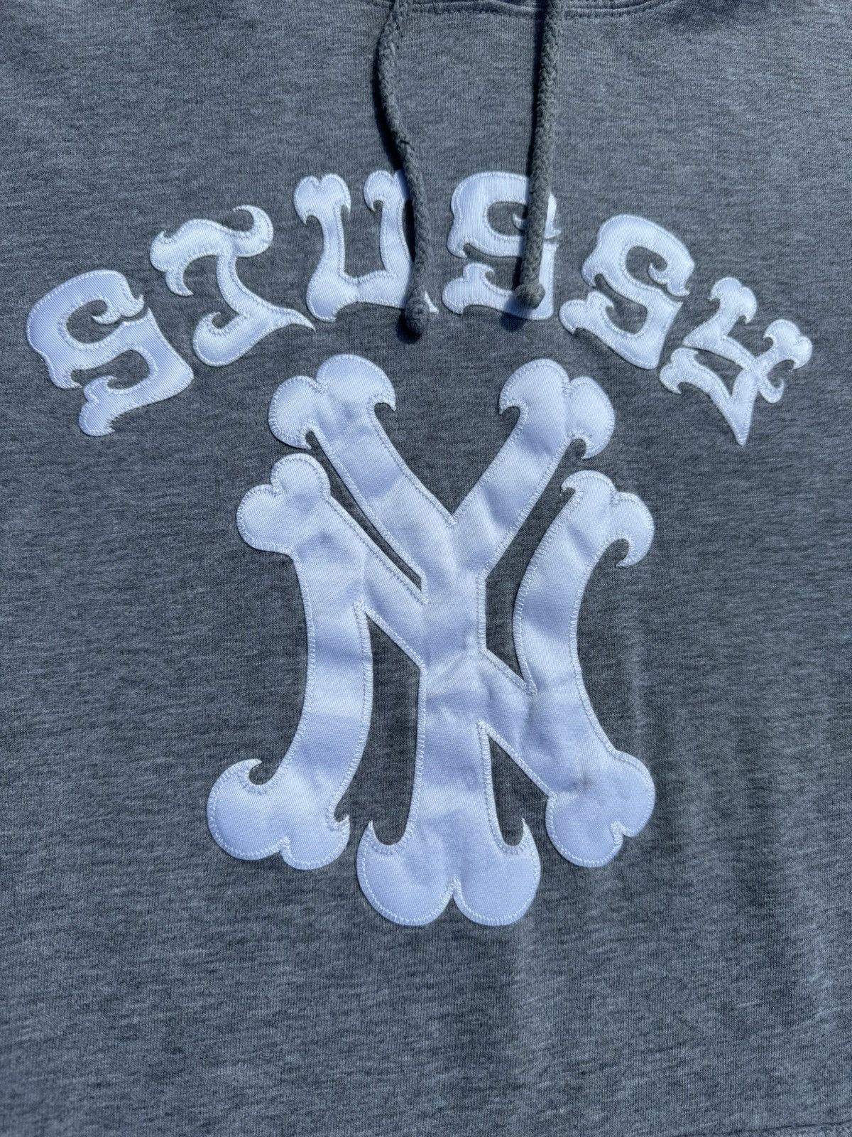 Stussy Stüssy New York Mets Logo Flip Embroidered Hoodie Size US L / EU 52-54 / 3 - 6 Thumbnail