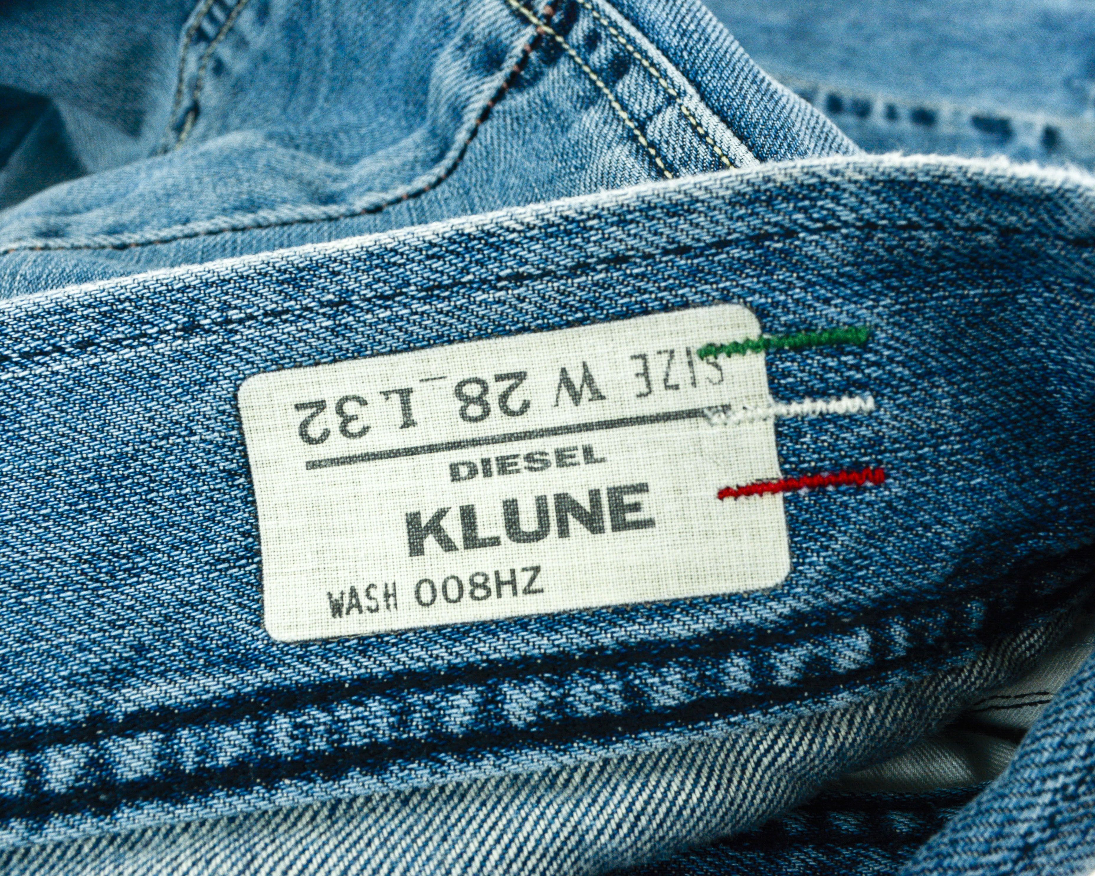 Diesel Klune Women W28 L32 Slim Fit Tapered Jeans Trousers Mid Rise Size 28" / US 6 / IT 42 - 4 Thumbnail