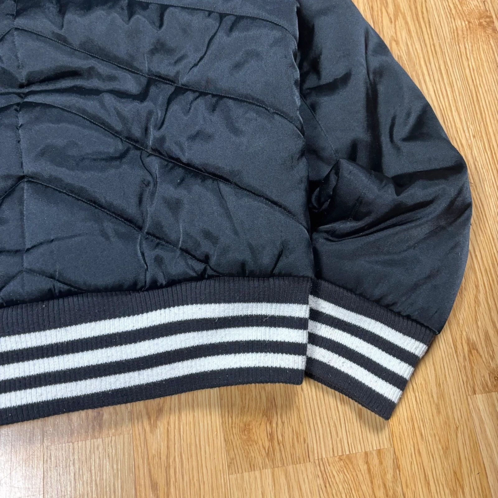 Adidas Adidas Cropped Puffer Jacket Size S / US 4 / IT 40 - 11 Thumbnail