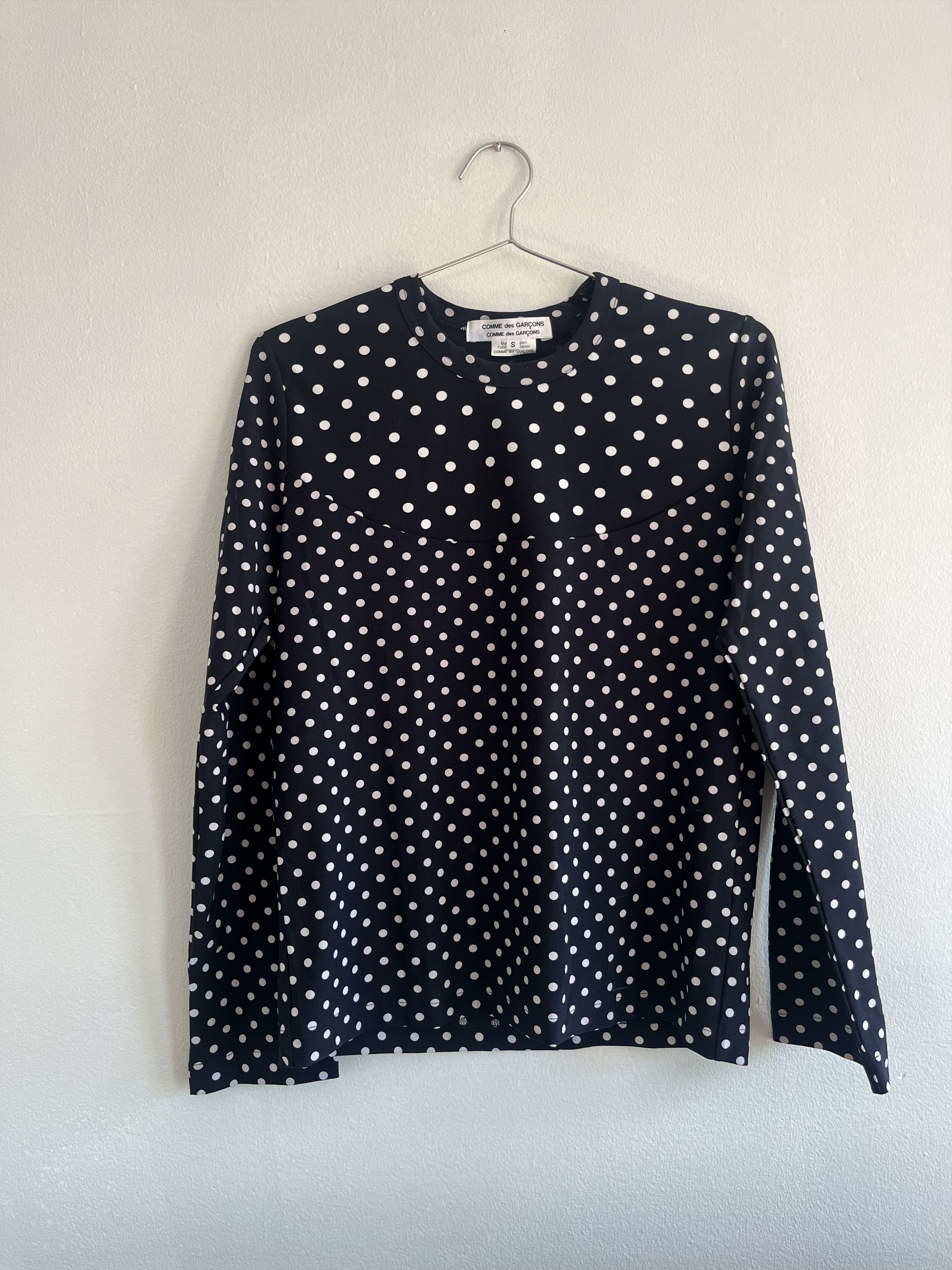Comme des Garcons Comme Des Garcons Polka Dot Long-Sleeve Size S / US 4 / IT 40 - 1 Thumbnail