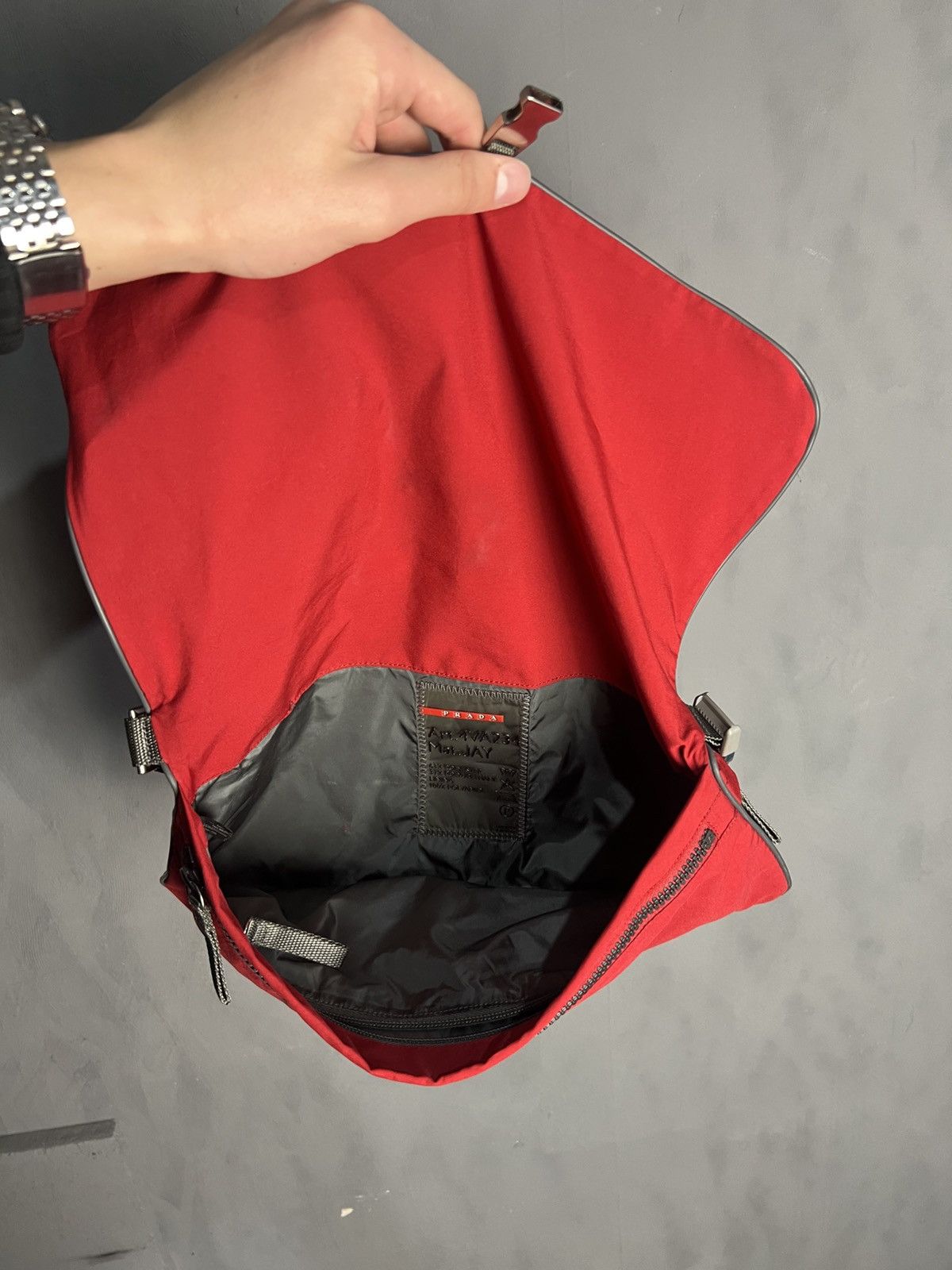 Prada Vintage Prada Sport Messenger Bag Size ONE SIZE - 14 Thumbnail