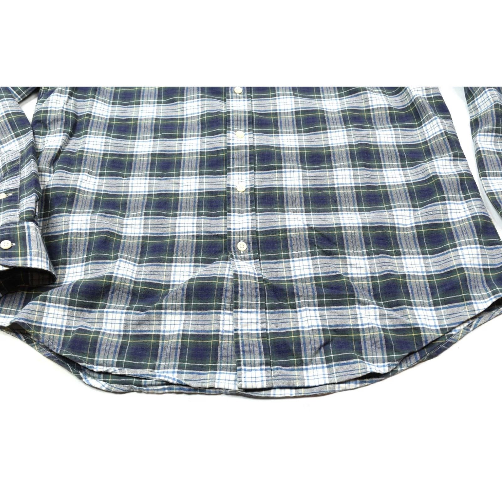 Ralph Lauren Ralph Lauren Oxford Shirt Mens Large Plaid Long Sleeve Button-Down Cotton Size US L / EU 52-54 / 3 - 4 Thumbnail