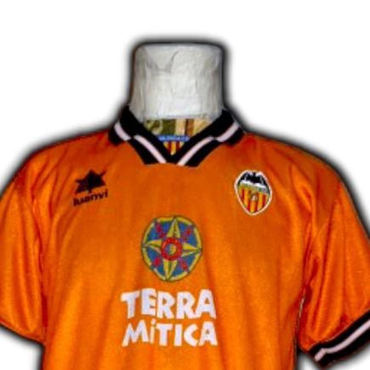 Other Fc Valencia Spain 1998 1999 Away Luanvi Shirt Jersey Size US S / EU 44-46 / 1 - 1 Thumbnail