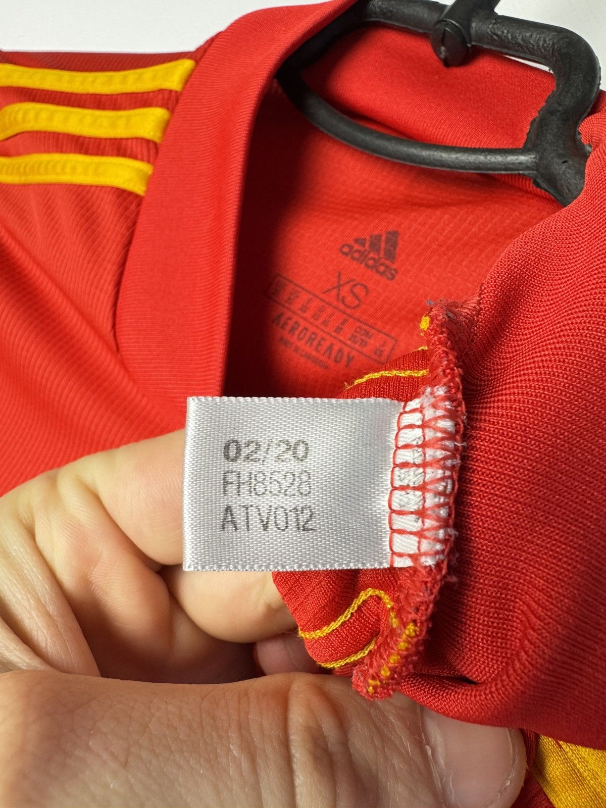 Adidas Wales 2020 2021 Home Football Shirt Soccer Jersey Adidas Size US XS / EU 42 / 0 - 12 Thumbnail