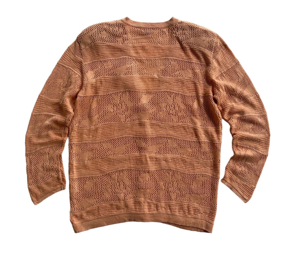 Burberry Vintage Burberrys Mesh Knit Cardigan Size M / US 6-8 / IT 42-44 - 3 Thumbnail