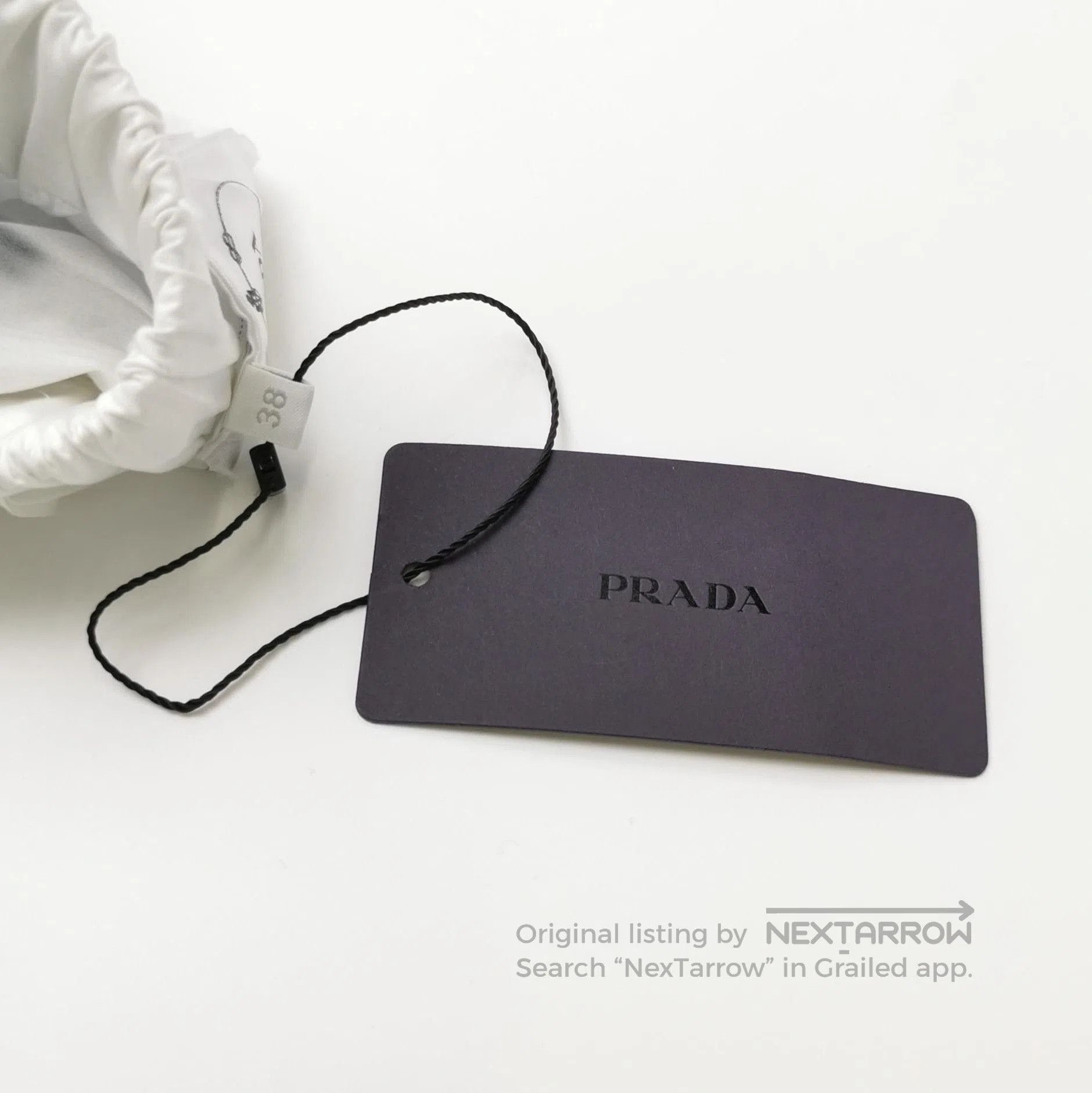 Prada Prada Black and White Color. Size 37" - 4 Thumbnail