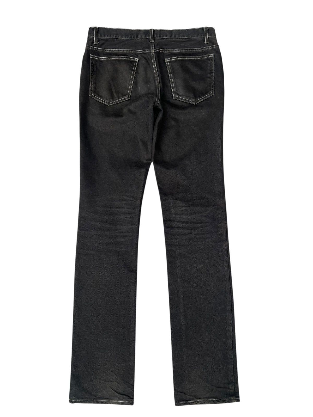 Lounge Lizard Lounge Lizard Waxed Denim Jeans Size US 30 / EU 46 - 8 Thumbnail
