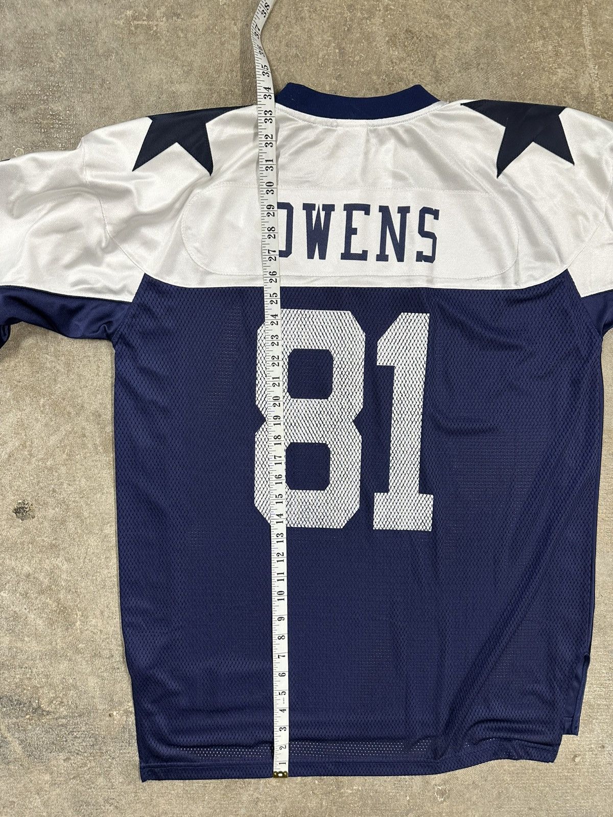 Reebok Crazy Y2K Owens Dallas Cowboys NFL Football Jersey Size US L / EU 52-54 / 3 - 14 Thumbnail