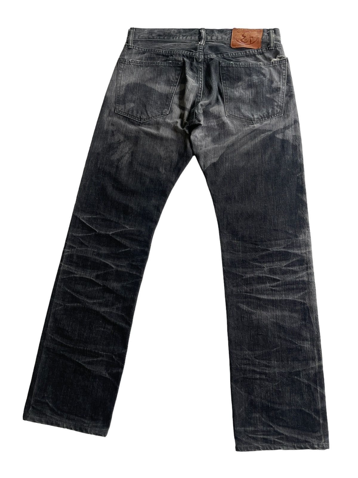 Eternal Eternal Japan Distressed Washed Denim Size US 31 - 6 Thumbnail