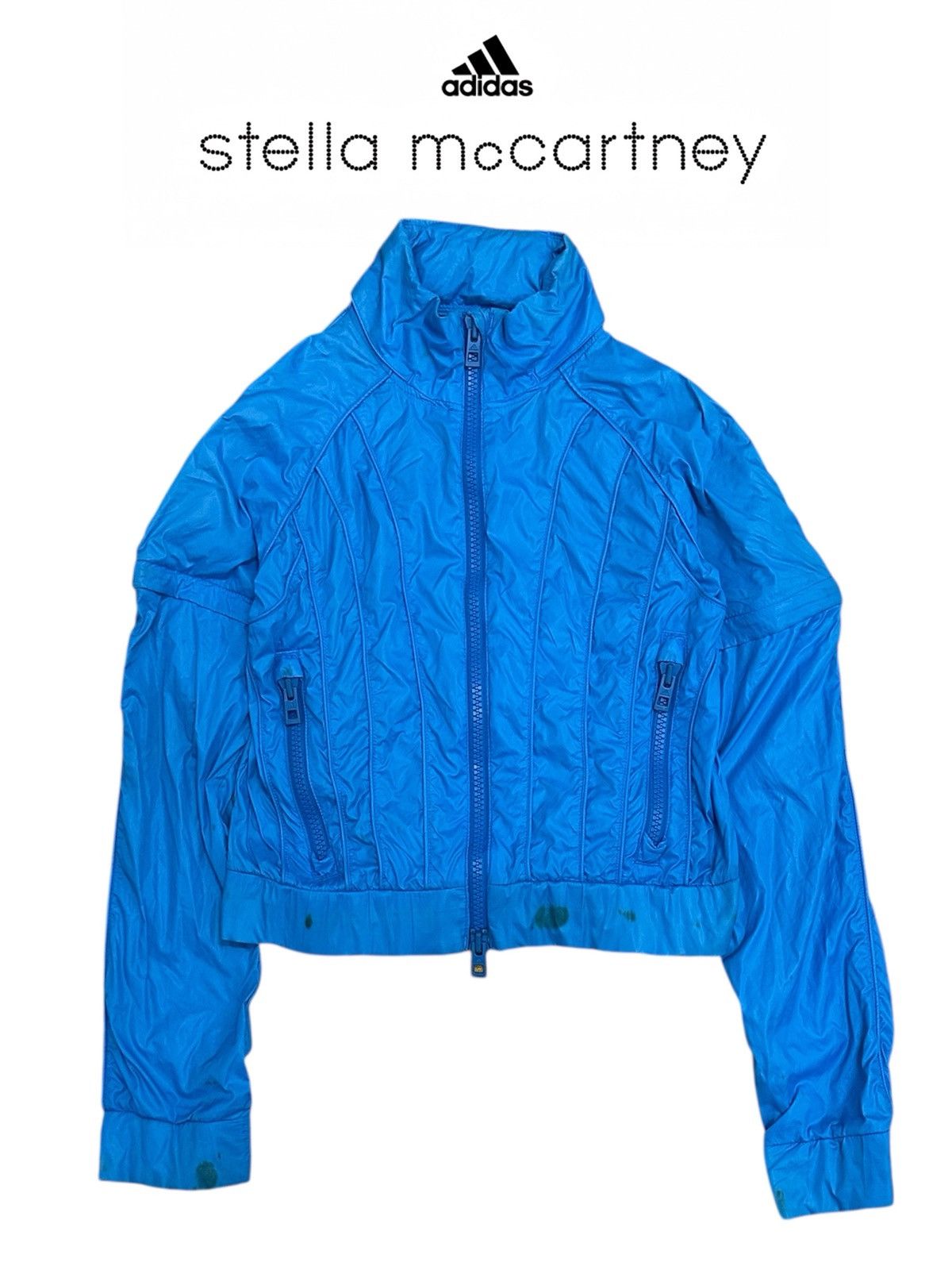 Adidas × Stella McCartney AW09 Adidas x Stella Mccartney Detachable Light Sport Jacket Size M / US 6-8 / IT 42-44 - 1 Thumbnail
