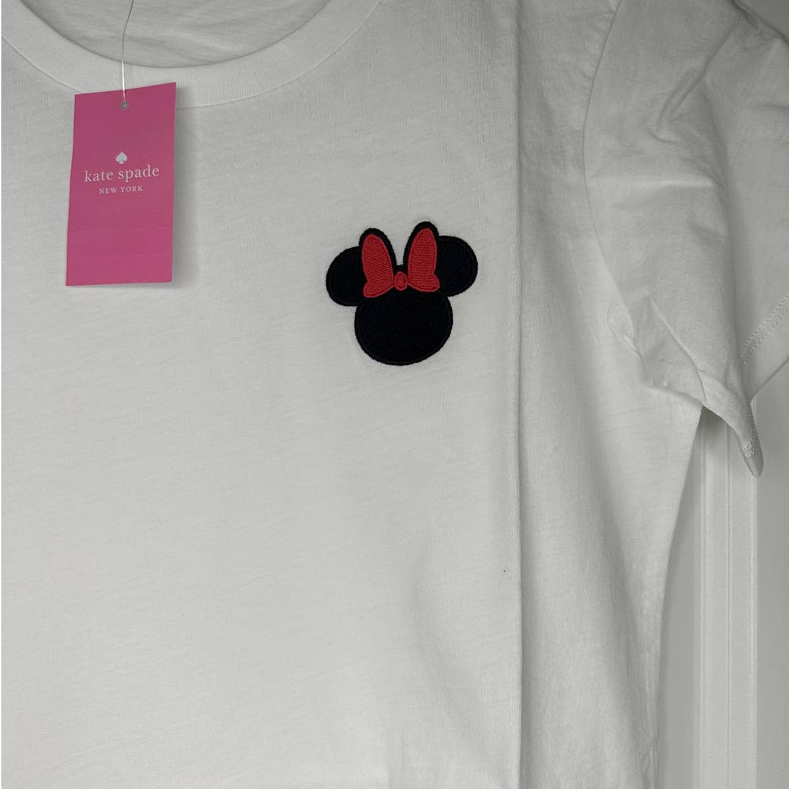 Kate Spade Kate Spade Short Sleeve Minnie Patch Tee Large Size S / US 4 / IT 40 - 3 Thumbnail