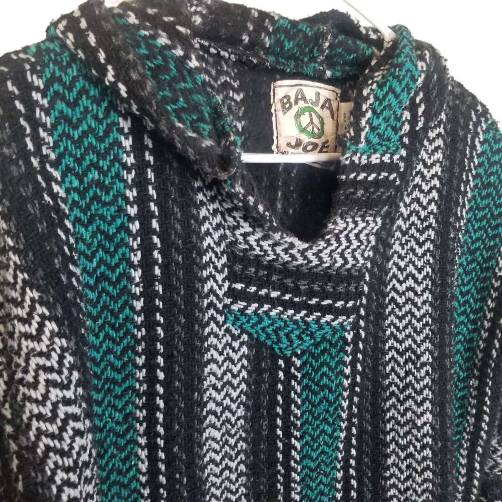 Baja Joe Baja Joe Mens Mexican Hoodie Drug Rug Hippie Beach Blanket Size US S / EU 44-46 / 1 - 5 Thumbnail