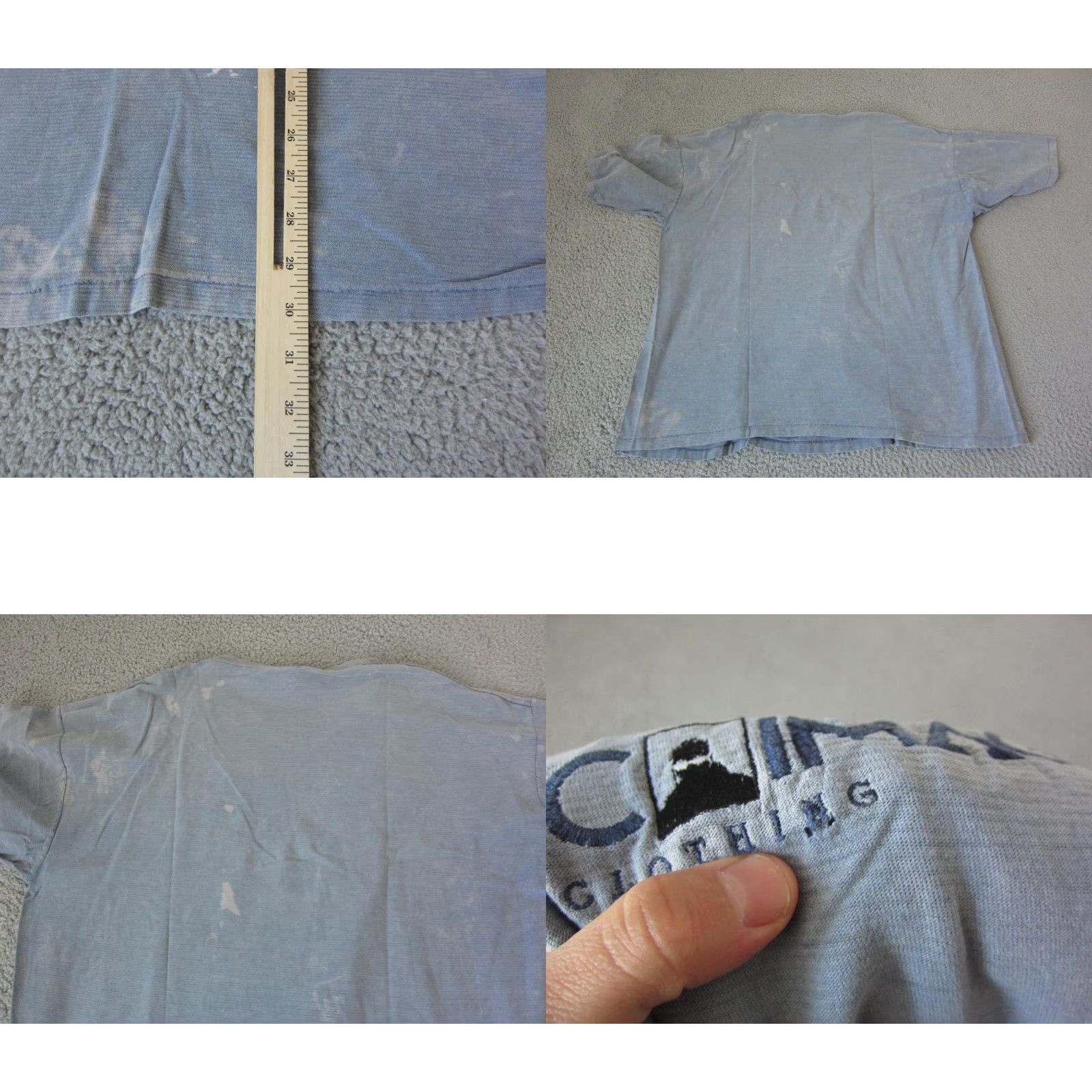 Vintage VINTAGE Public Image Shirt Mens XL Blue USA 80s Surf Skate Cat 70s 80s 90s T-Shirt Crew Neck Short Sleeve Cotton JerseyUS Size US XL / EU 56 / 4 - 9 Thumbnail