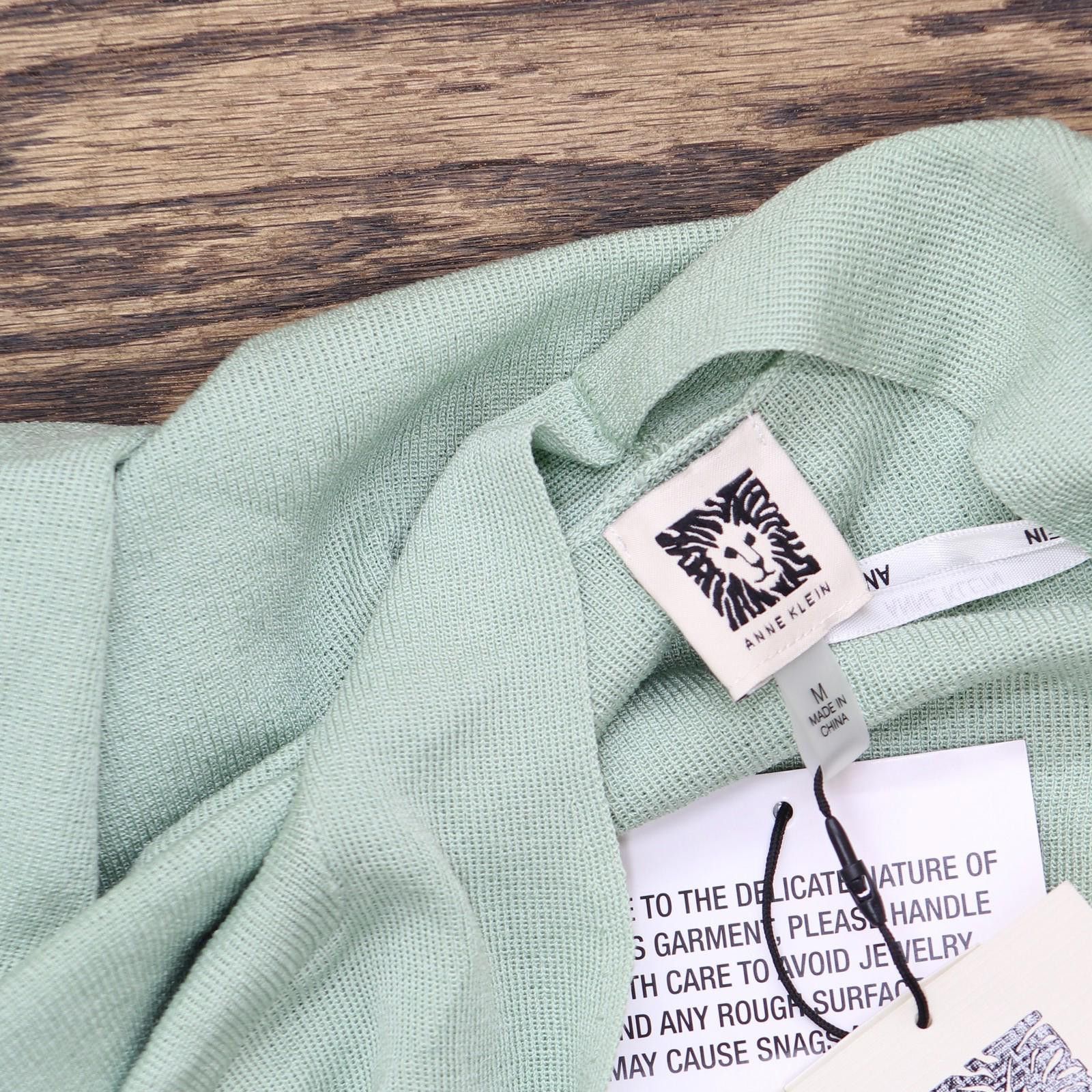Other Nwt Anne Klein Cuff Cardigan Juniper Crocodile Green M Size M / US 6-8 / IT 42-44 - 4 Thumbnail