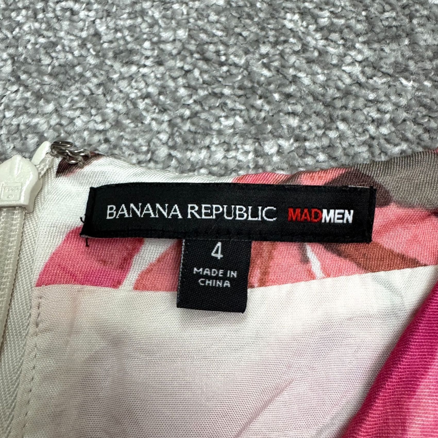 Banana Republic Banana Republic Floral Cowl Neck Sleeveless Sheath Midi Dress 4 Womens Size S / US 4 / IT 40 - 5 Thumbnail