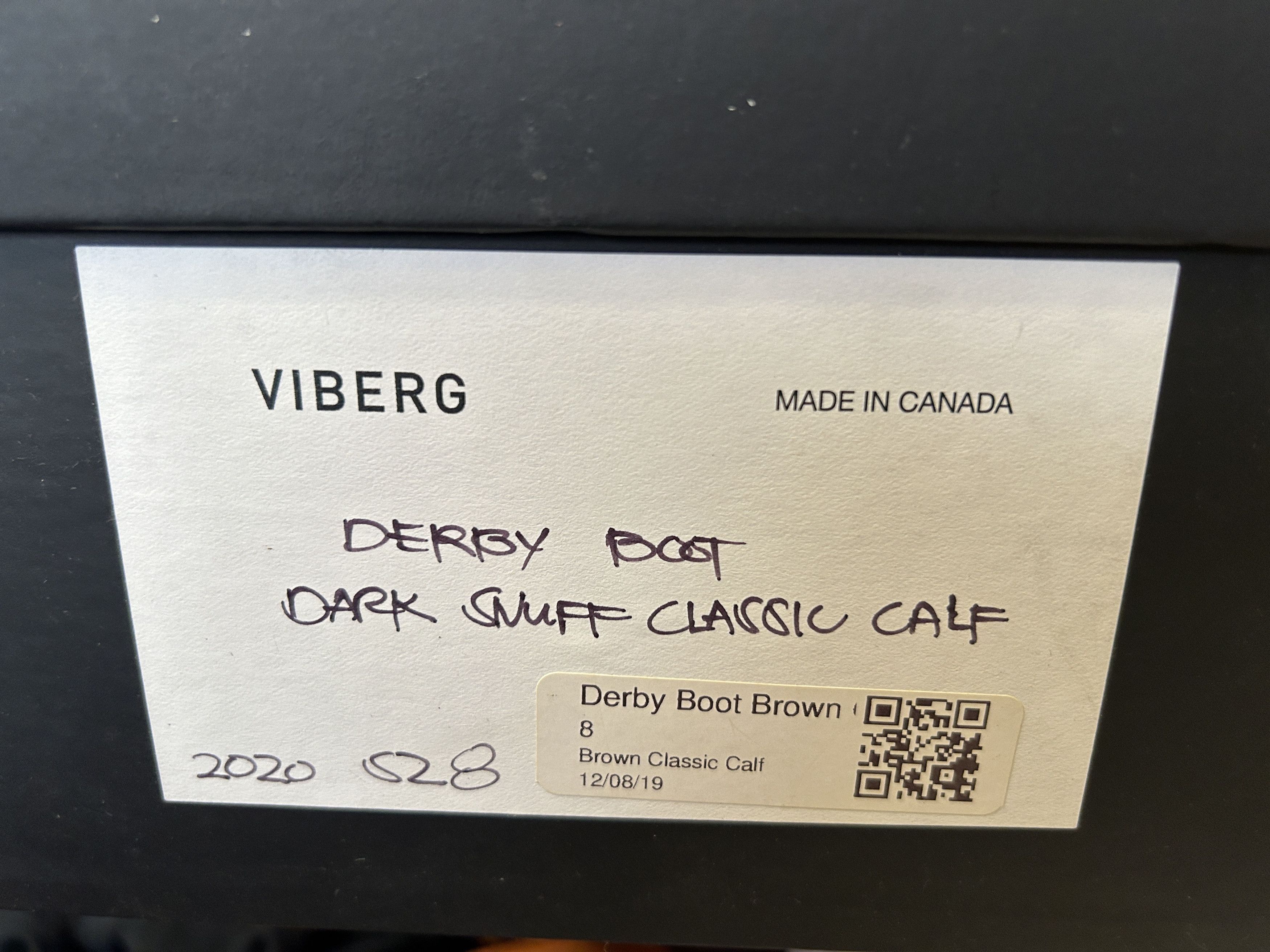 Viberg Service Boots Brown Derby Snuff Calf Leather 2020 Chukka Size US 9 / EU 42 - 10 Thumbnail