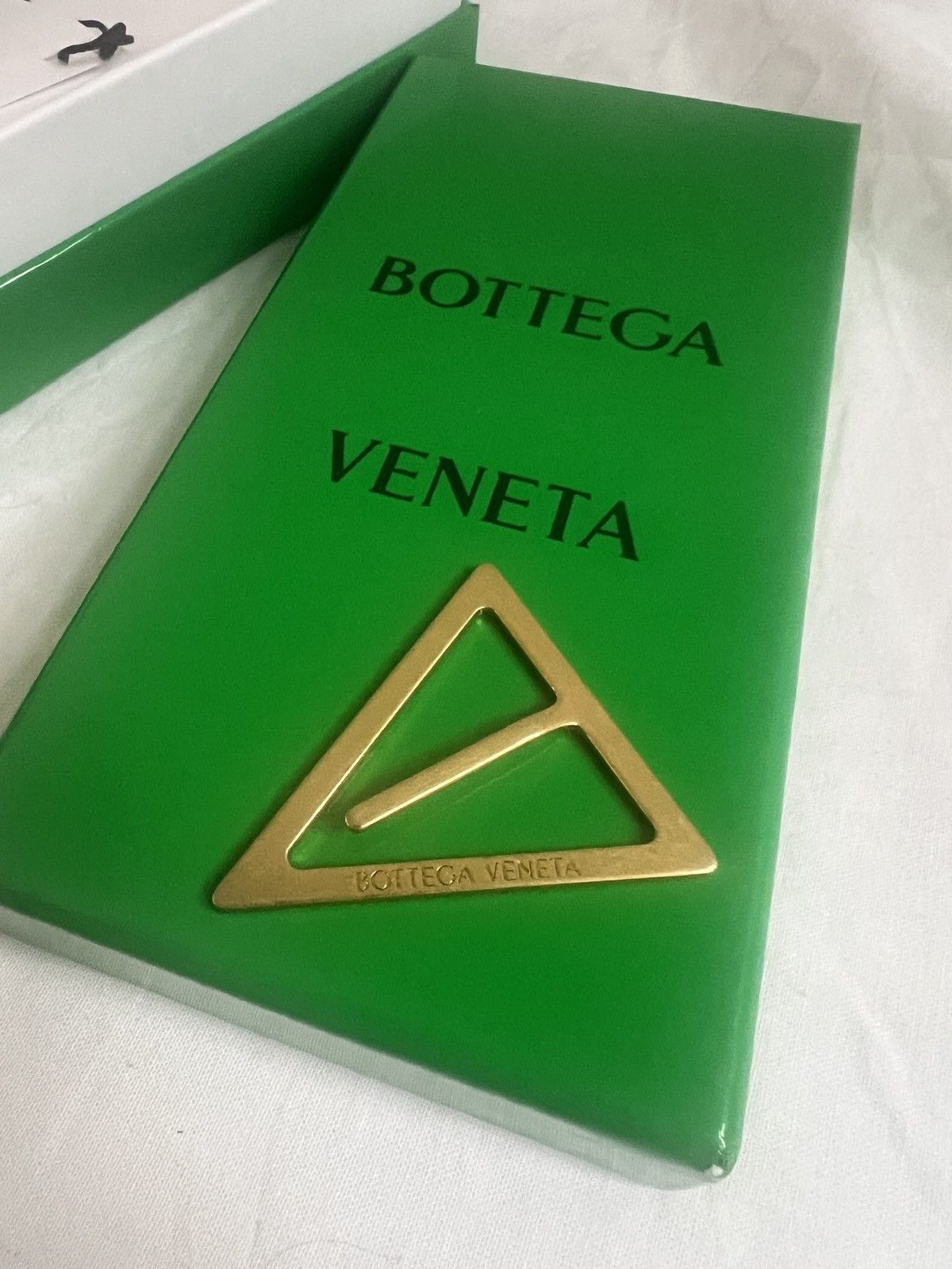 Bottega Veneta 🔺Bottega Veneta Brass bookmark money clip pin shirt pen Size ONE SIZE - 1 Thumbnail