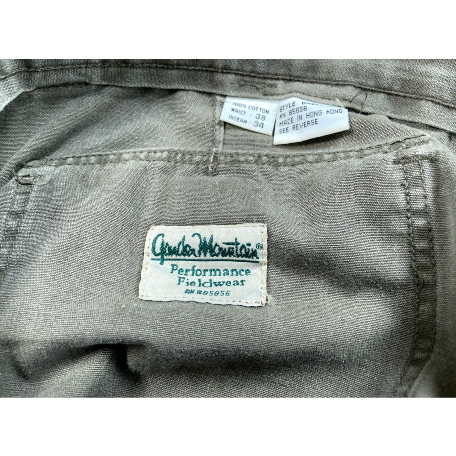 Vintage VINTAGE VTG 90s Convertible Cargo Pants Shorts Men 36 x 32 Green Cargo Pocket Hipster Retro 90s Mens Size US 36 / EU 52 - 3 Thumbnail