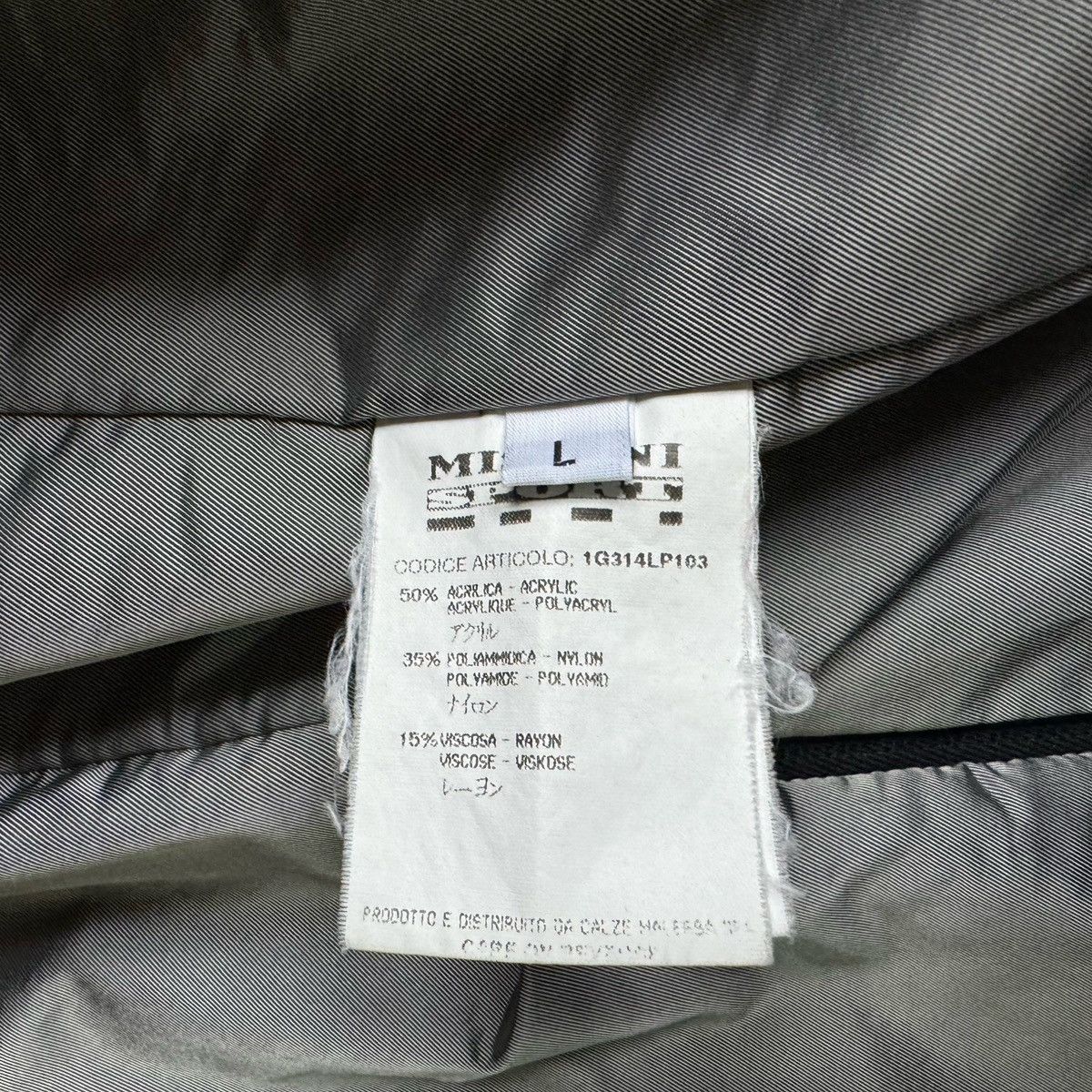 Missoni Missoni Sport Vintage Jacket Men's L Size US L / EU 52-54 / 3 - 8 Thumbnail