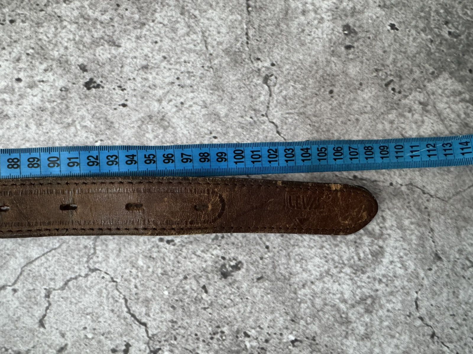 Levi's × Vintage Levi’s Leather Brown Belt Size ONE SIZE - 7 Thumbnail