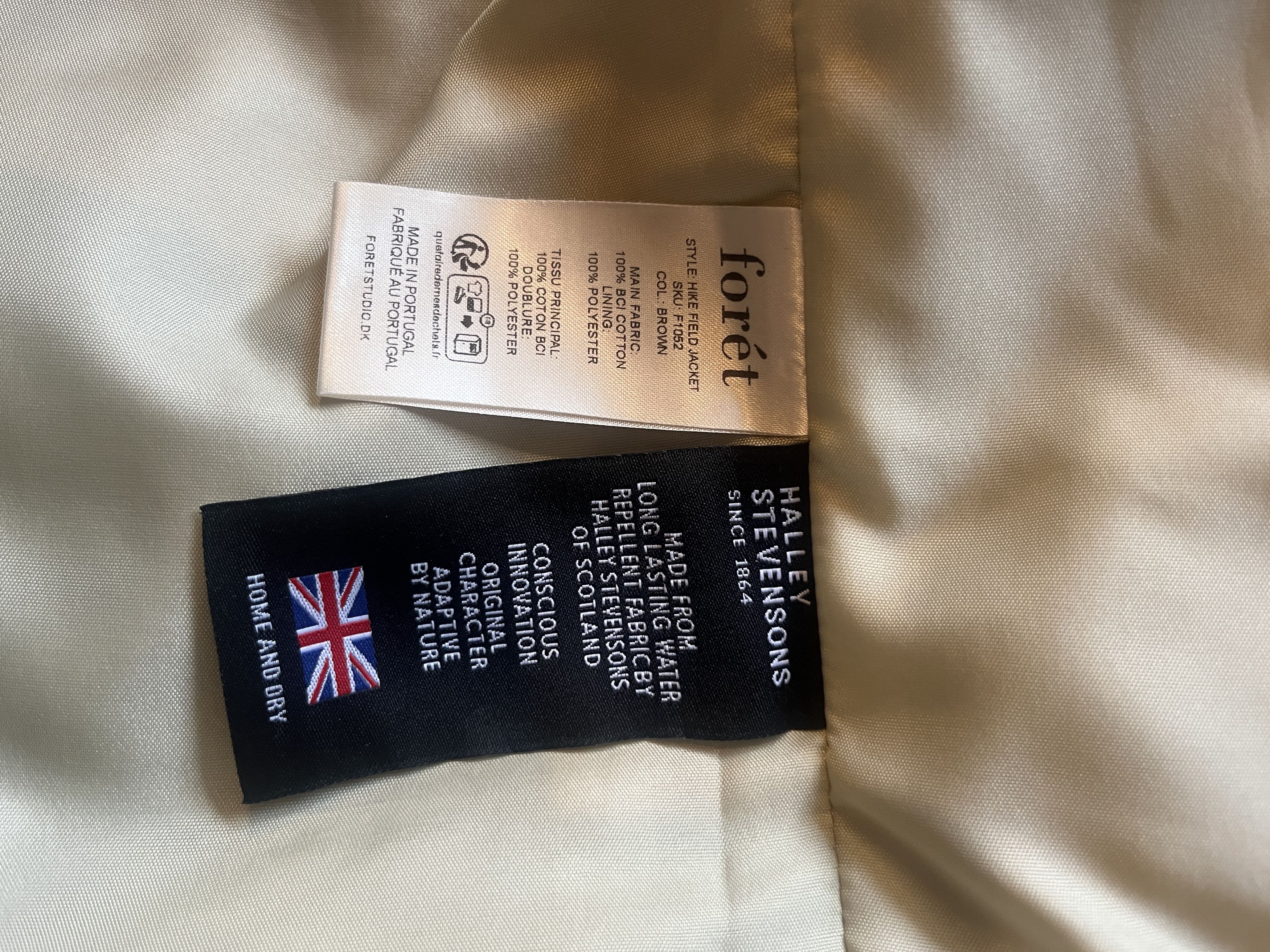 foret Forét Hike Field Jacket Brown, Waxed Cotton Size US L / EU 52-54 / 3 - 6 Thumbnail