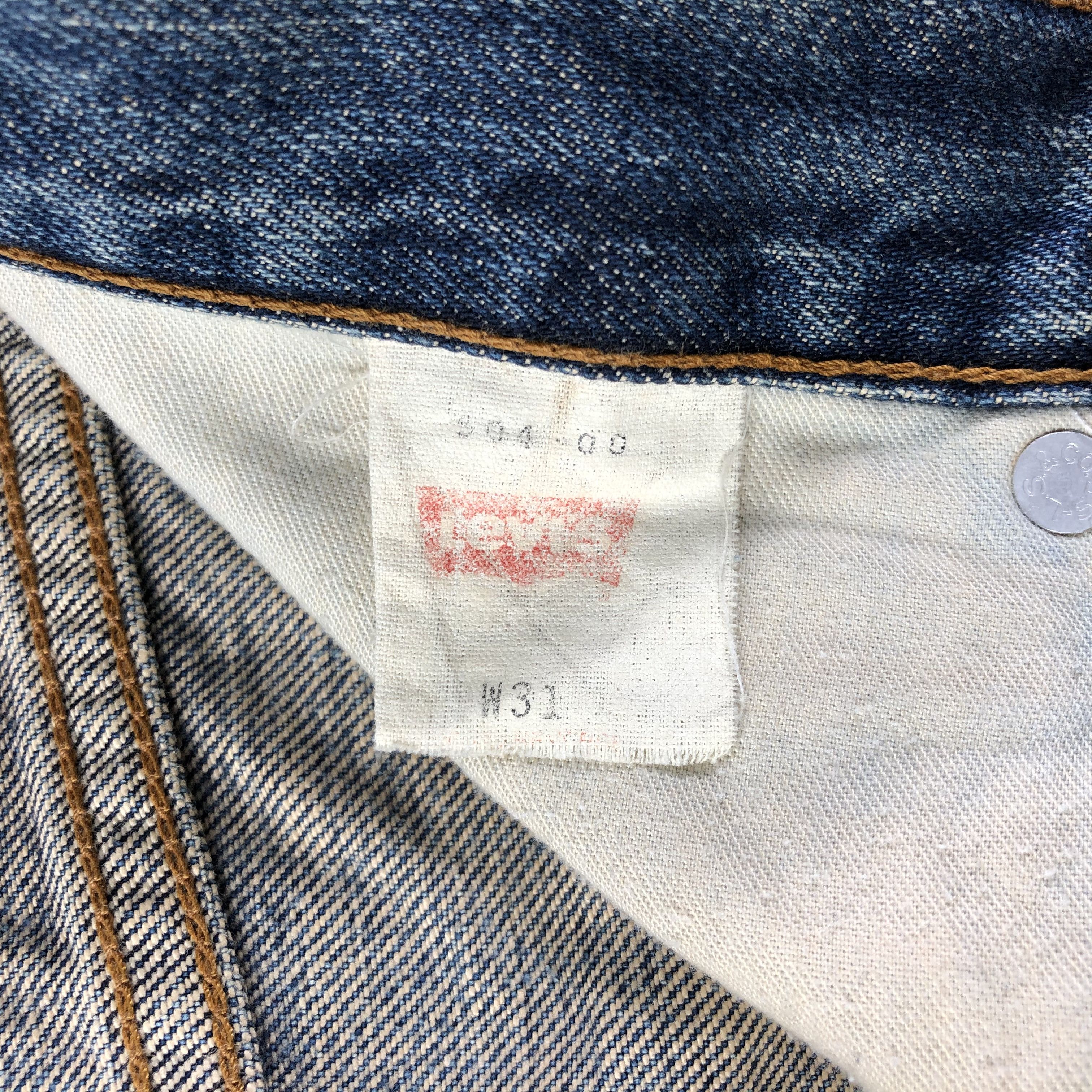 Levi's Vintage Levis 504 Jeans Rusty Distress Denim KJ1474 Size US 32 / EU 48 - 12 Thumbnail