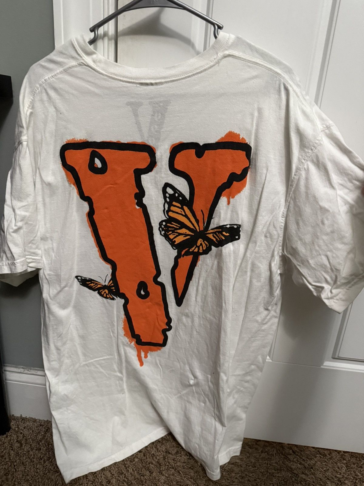 999 Club × Vlone Juice WRLD x Vlone Butterfly T-Shirt Size US XL / EU 56 / 4 - 2 Thumbnail