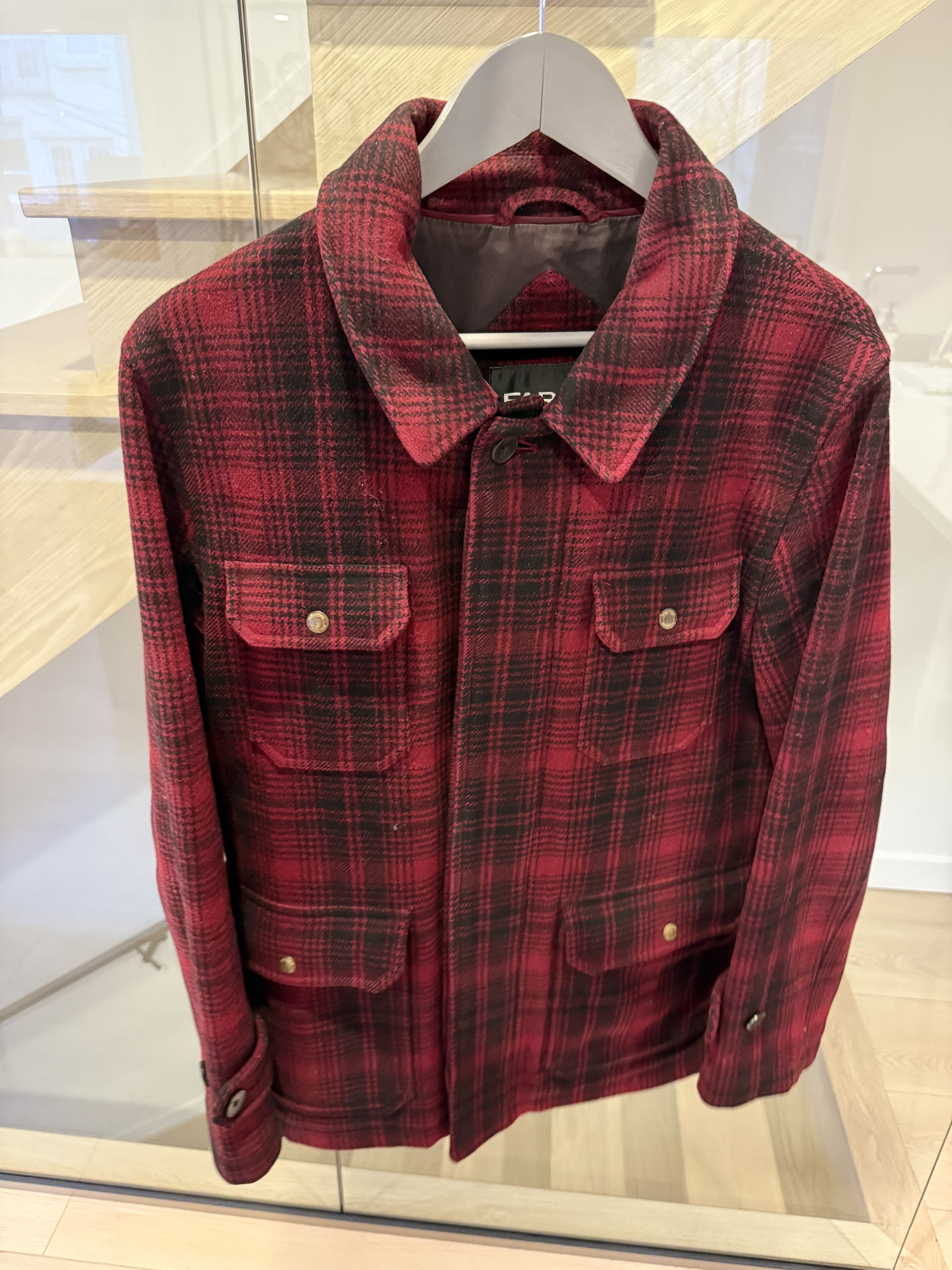 Farah Farah Vintage - Buffalo Plaid Jacket Size US M / EU 48-50 / 2 - 1 Thumbnail