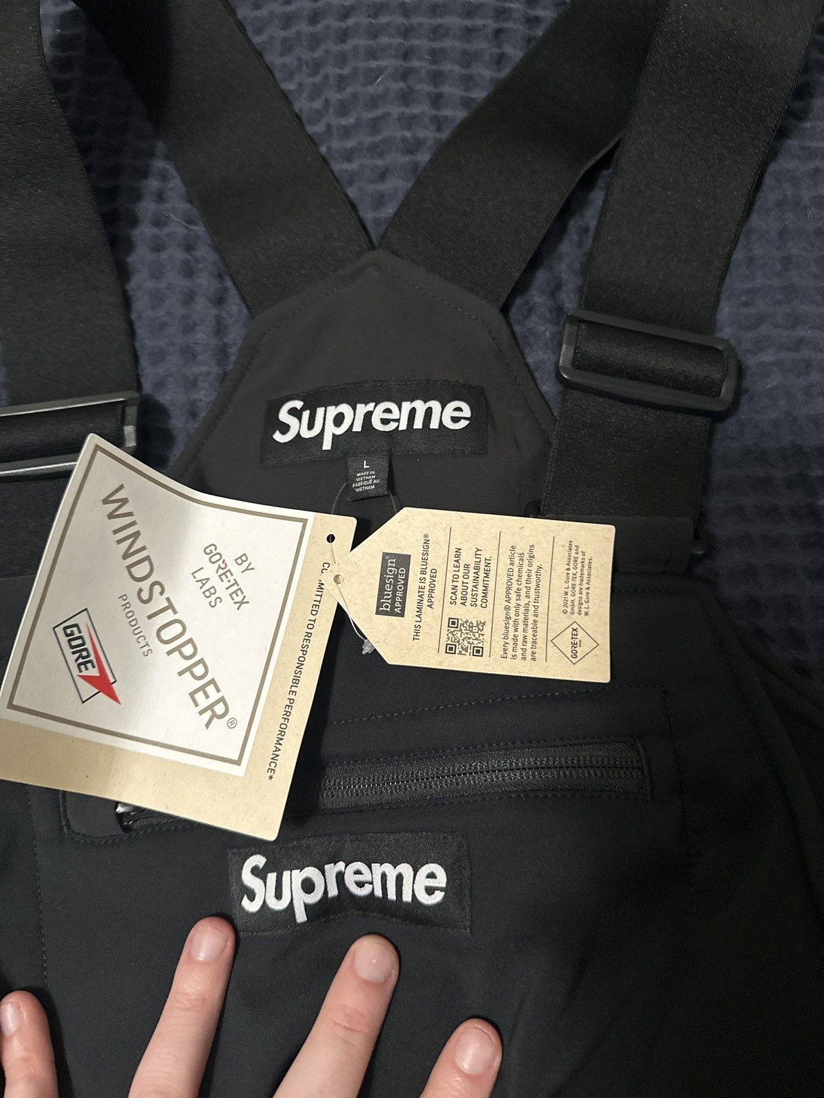 Supreme Supreme Windstopper Overalls Size US 34 / EU 50 - 3 Thumbnail