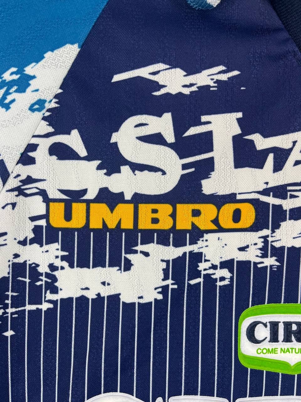Umbro Lazio 1996-98 Home Umbro Vintage Football Soccer Jersey Sz M Size US M / EU 48-50 / 2 - 2 Thumbnail