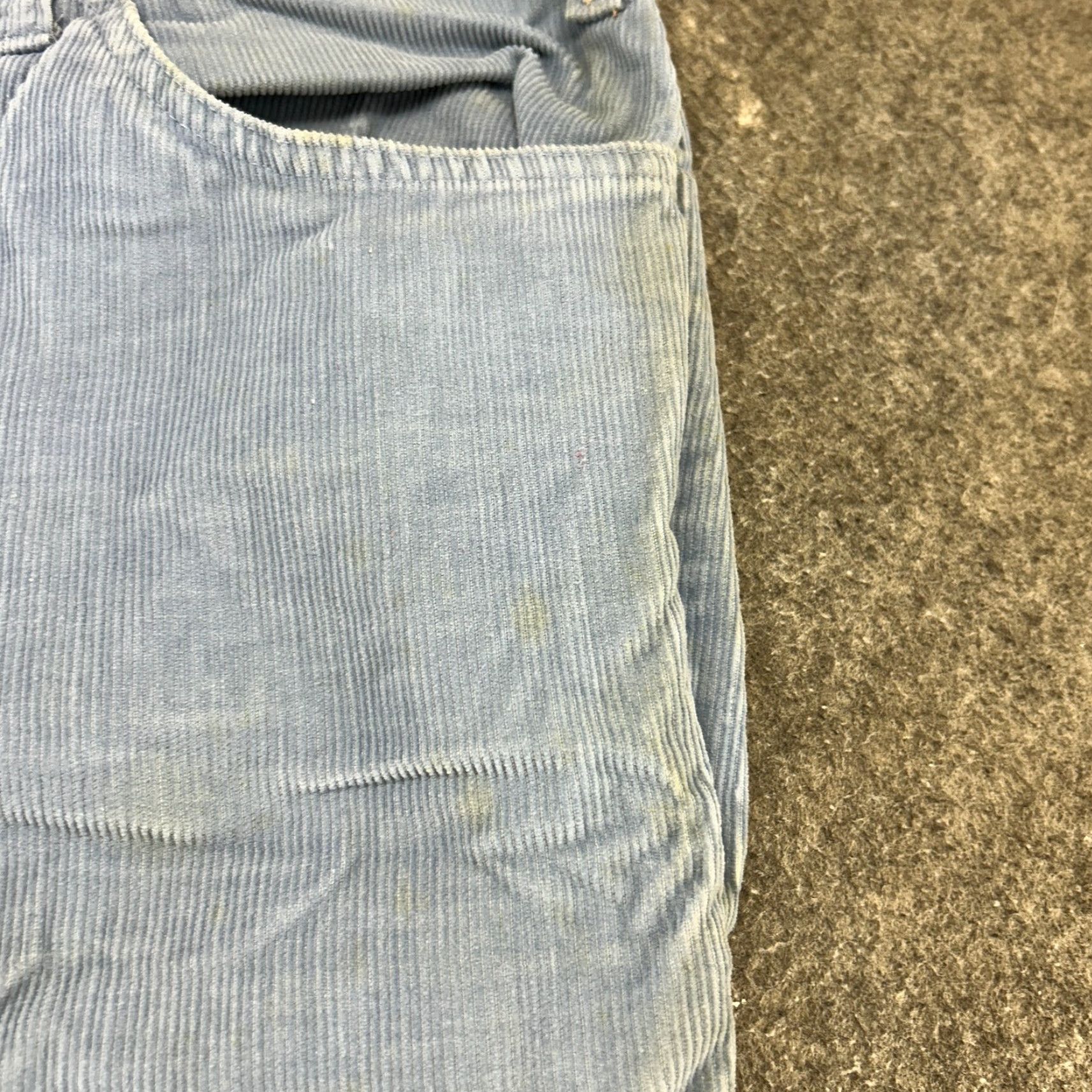 Levi's VINTAGE Levi's Bell Bottom Pants Mens 33x34 Blue Corduroy Bootcut 90s Dis Size US 33 - 4 Thumbnail