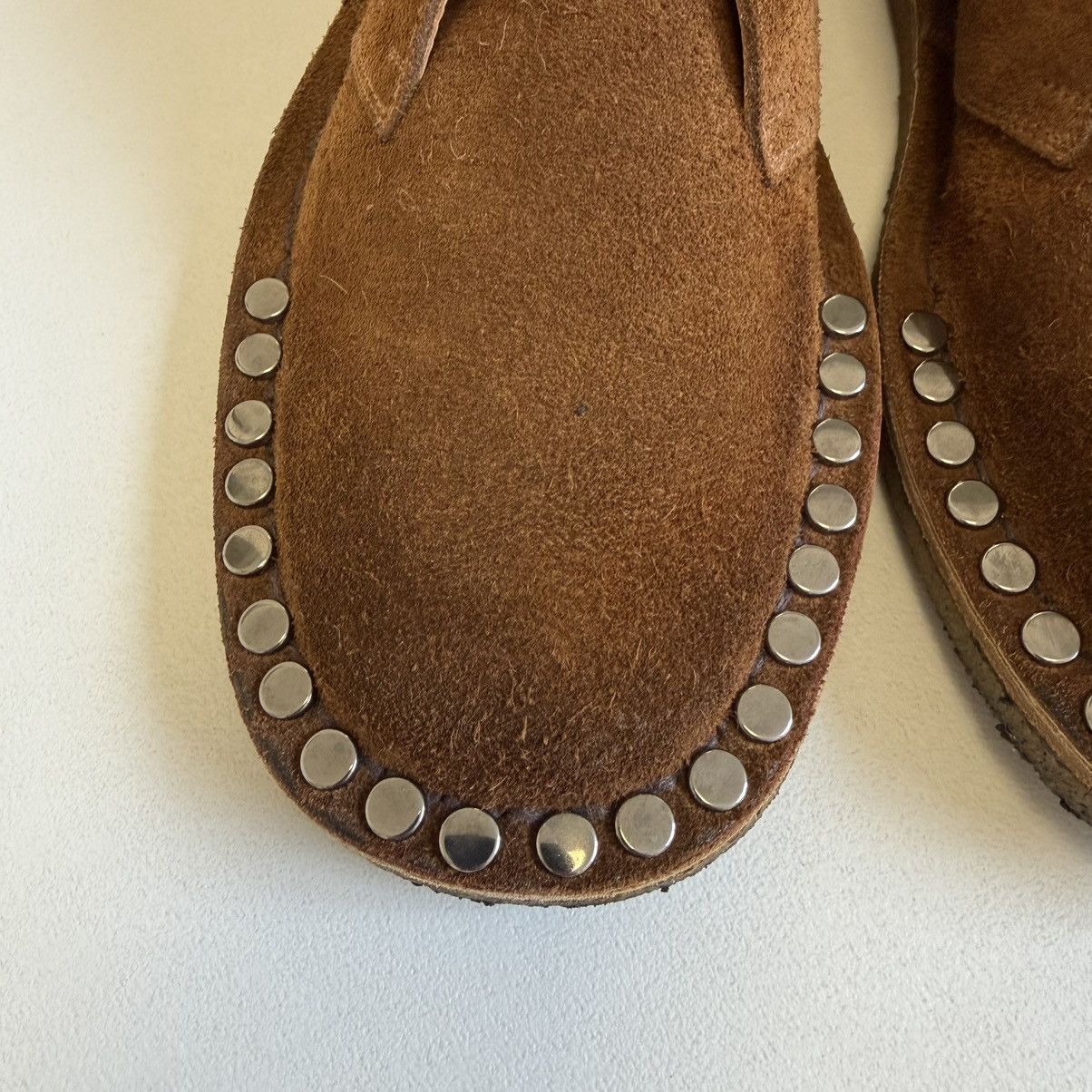 Prada A/W 17 ‘Studded’ Suede Chukka Boots Size US 8 / EU 41 - 9 Thumbnail