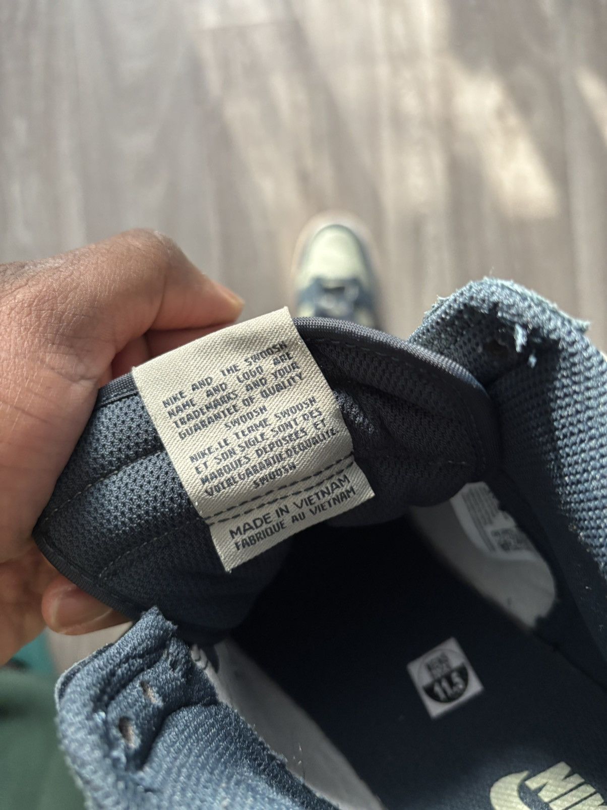 Nike Nike Dunk SE High Jade Horizon Armory Navy Size US 11.5 / EU 44-45 - 4 Thumbnail