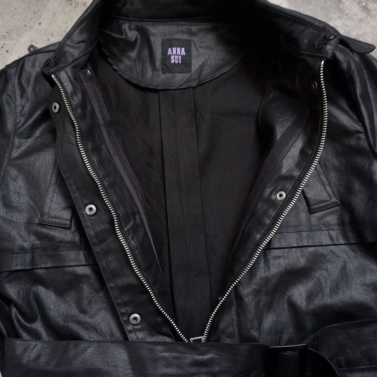 Anna Sui Anna Sui black coated Parka Size M / US 6-8 / IT 42-44 - 4 Thumbnail