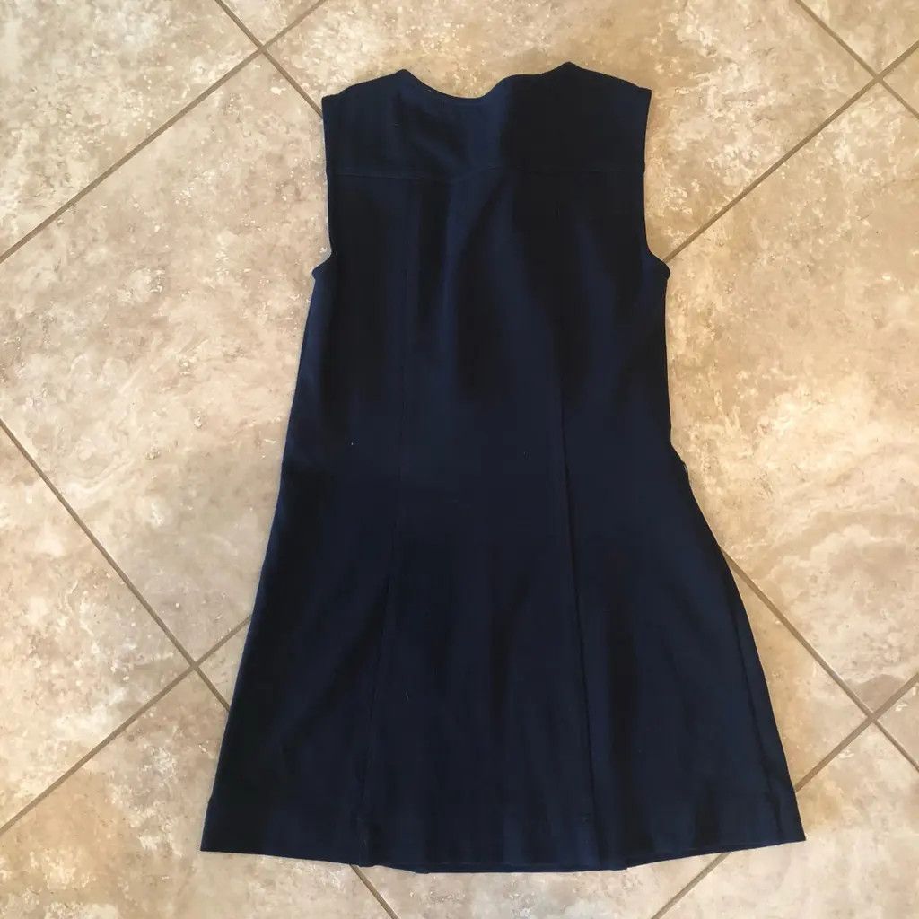 Other CACHÉ Black Sleeveless Mini Dress with Gold Zip Size S / US 4 / IT 40 - 1 Thumbnail