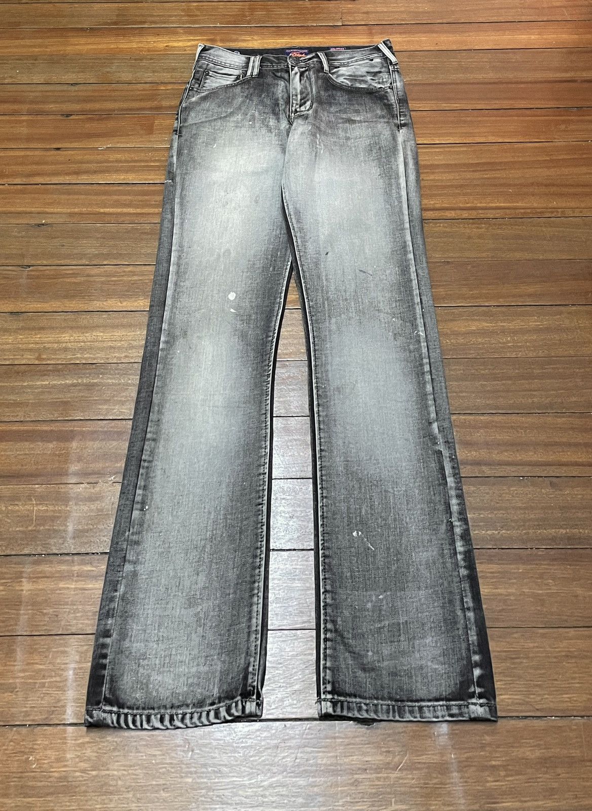 Rare Design Vintage Brand Fresh Faded Jeans 2000s