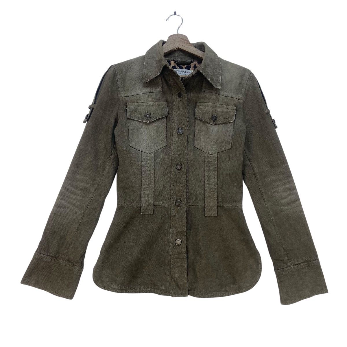 Dolce & Gabbana Made in Itali Dolce & Gabbana Denim Jacket Size XS / US 0-2 / IT 36-38 - 2 Thumbnail