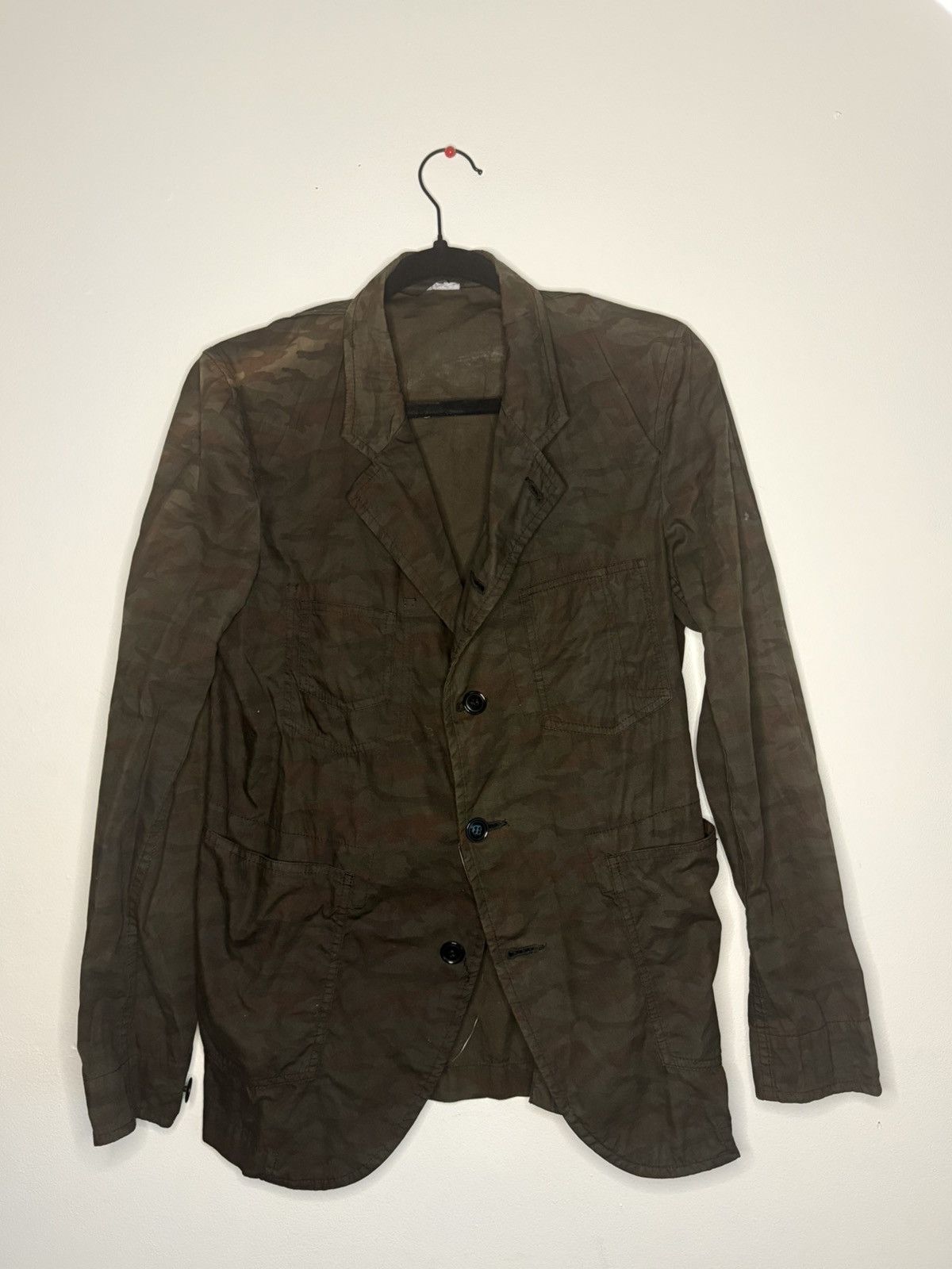 Comme des Garcons Homme Plus Comme Des Garcons Homme Plus Camo Blazer Size US S / EU 44-46 / 1 - 1 Thumbnail