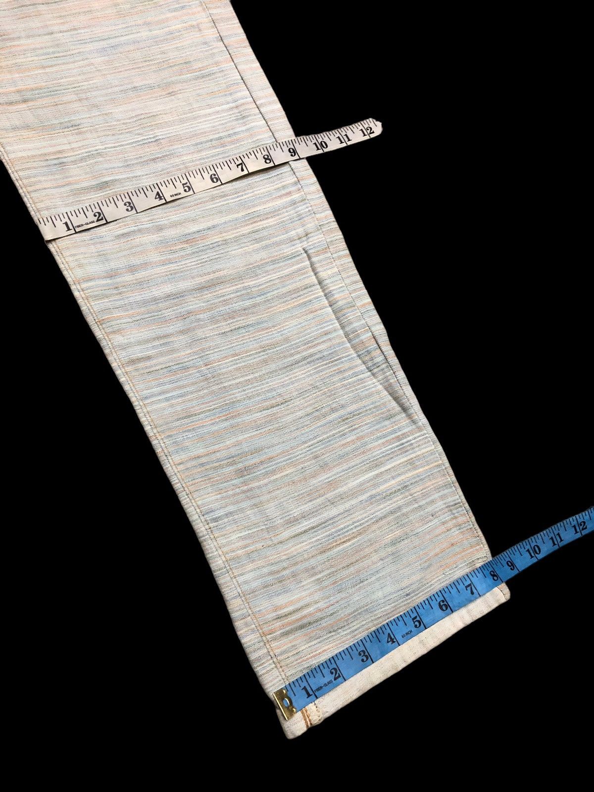 Edwin × Japanese Brand STRIPED SELVEDGE EDWIN DENIM Size US 30 / EU 46 - 10 Thumbnail