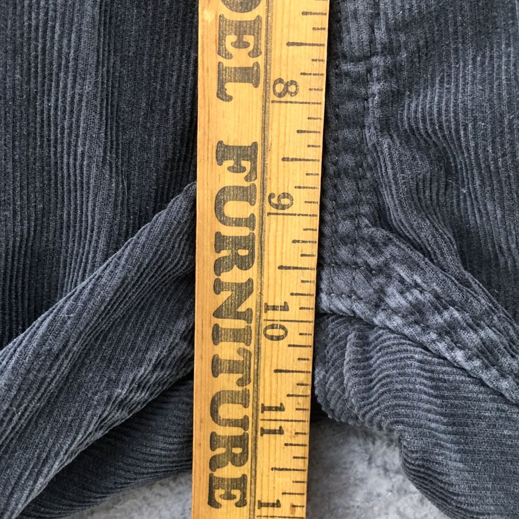 Banana Republic Banana Republic Jeans Skinny Corduroy Mens 32x34 Grey Mid Rise, 5-Pocket Denim Pants 33x33 Inseam 33 Size US 33 - 7 Thumbnail