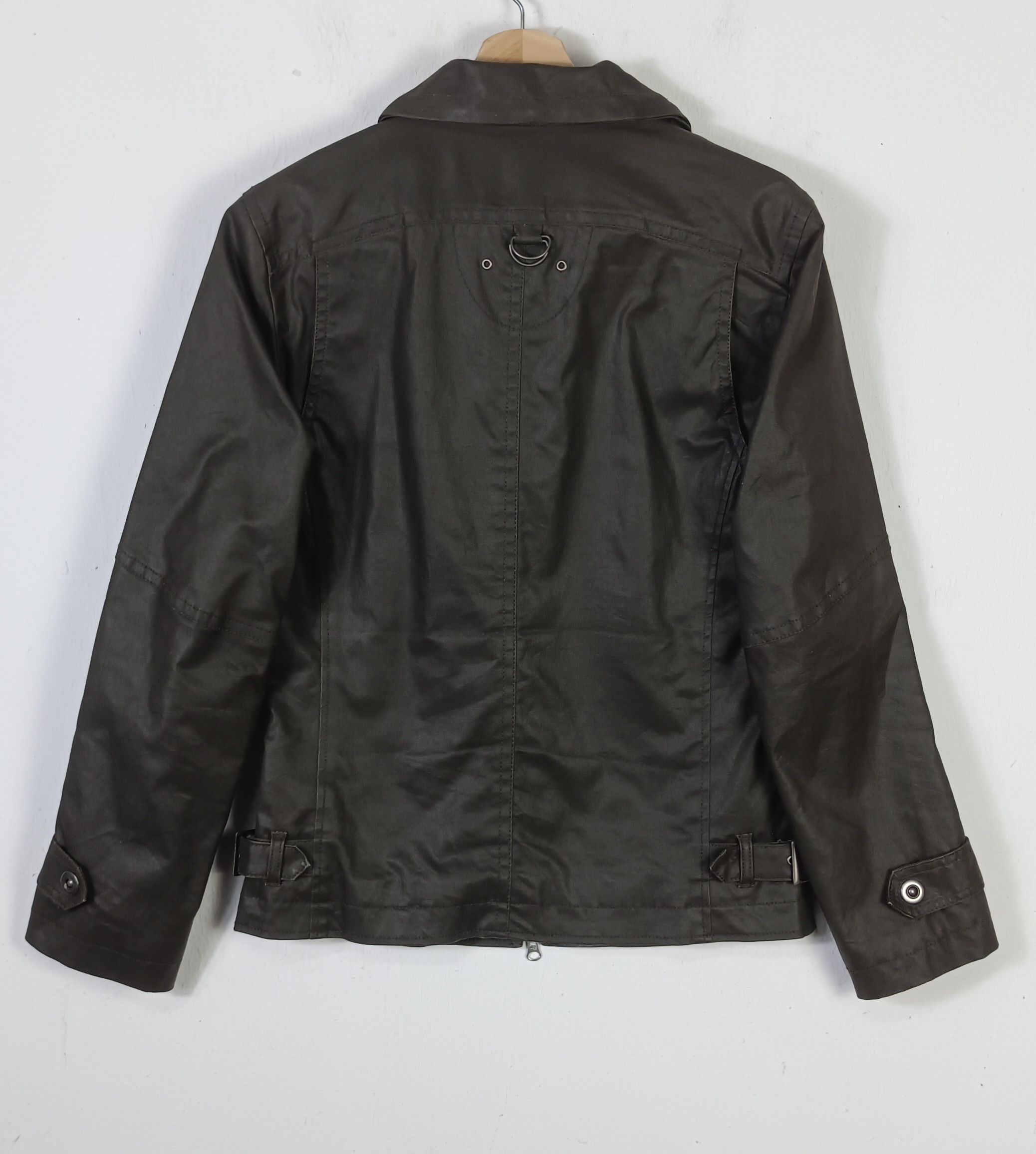 Japanese Brand Atelier Sab Men Wax Jacket Tactical Pocket Size US M / EU 48-50 / 2 - 3 Thumbnail