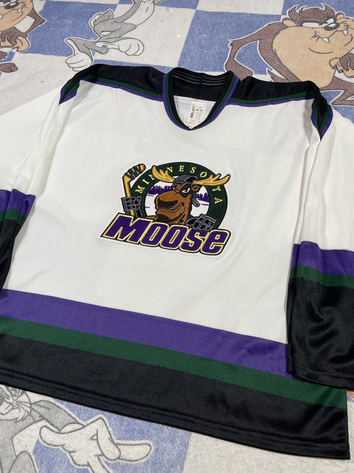 NHL Vintage Minnesota moose jersey Size US XXL / EU 58 / 5 - 2 Thumbnail