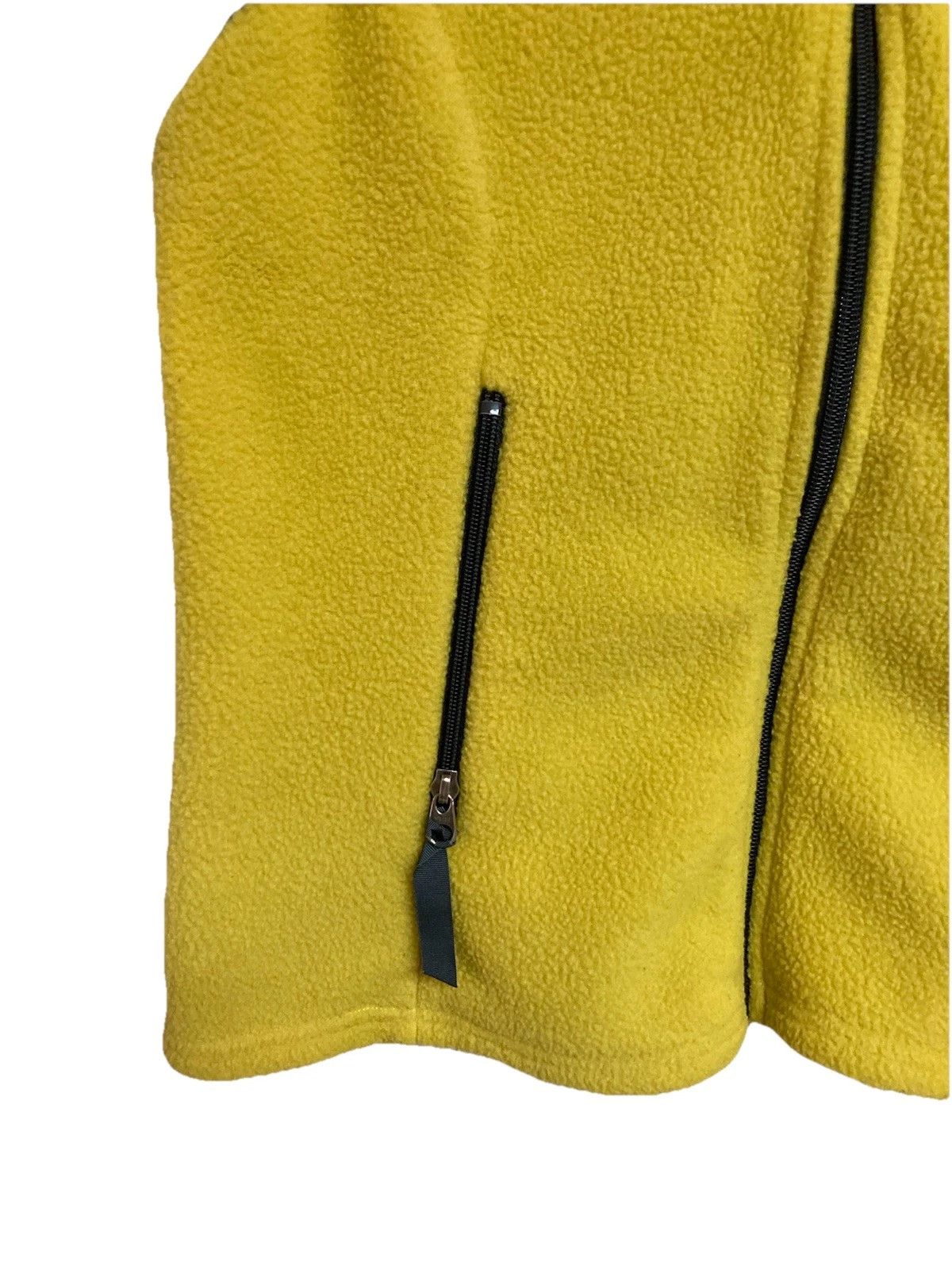 Patagonia VTG Patagonia Synchilla Vest Full Zip Fleece Yellow Sz Md Size M / US 6-8 / IT 42-44 - 6 Thumbnail
