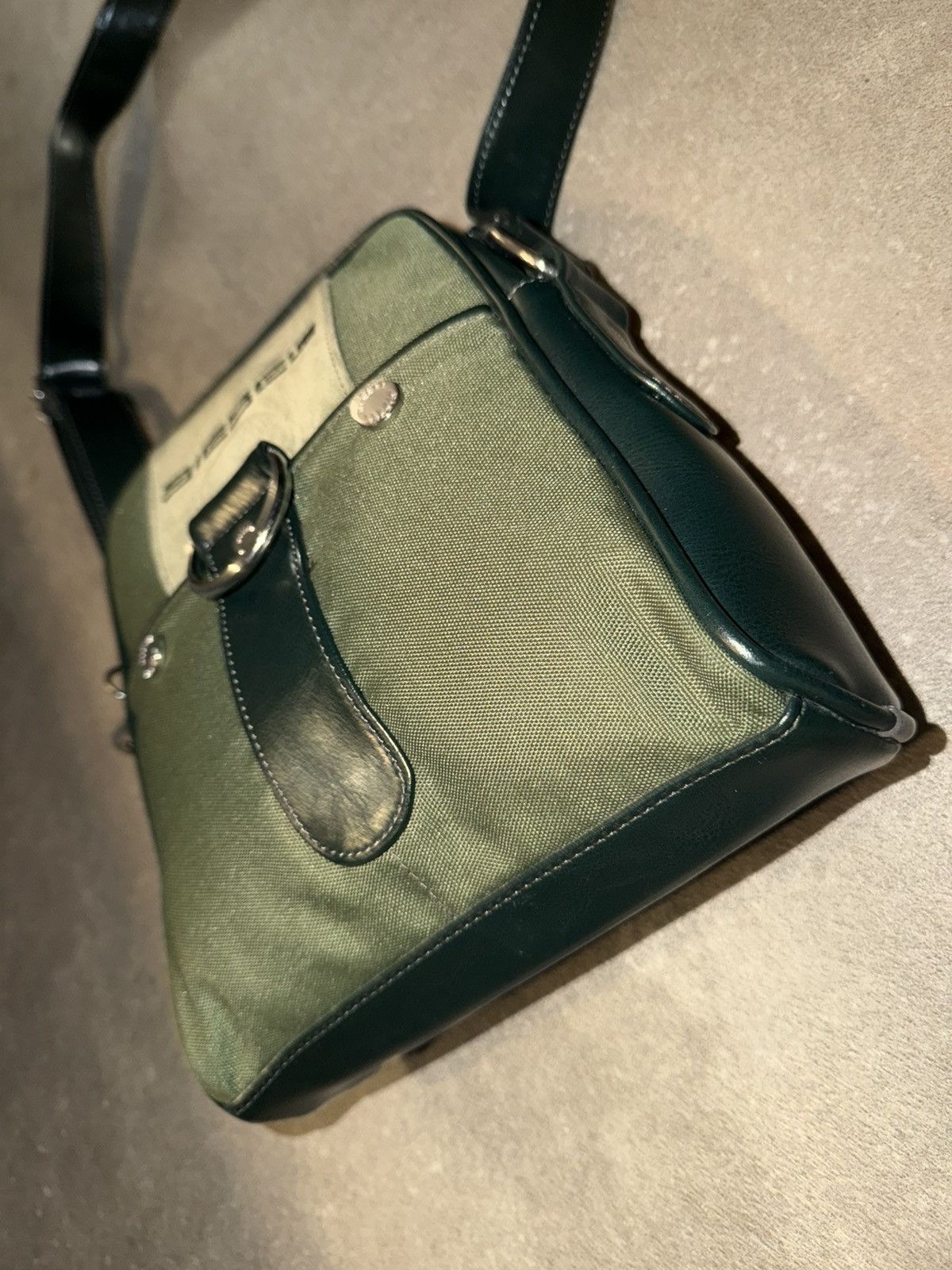 Diesel Diesel Green Crossbody Bag – Vintage Spare Parts Line Size ONE SIZE - 5 Thumbnail