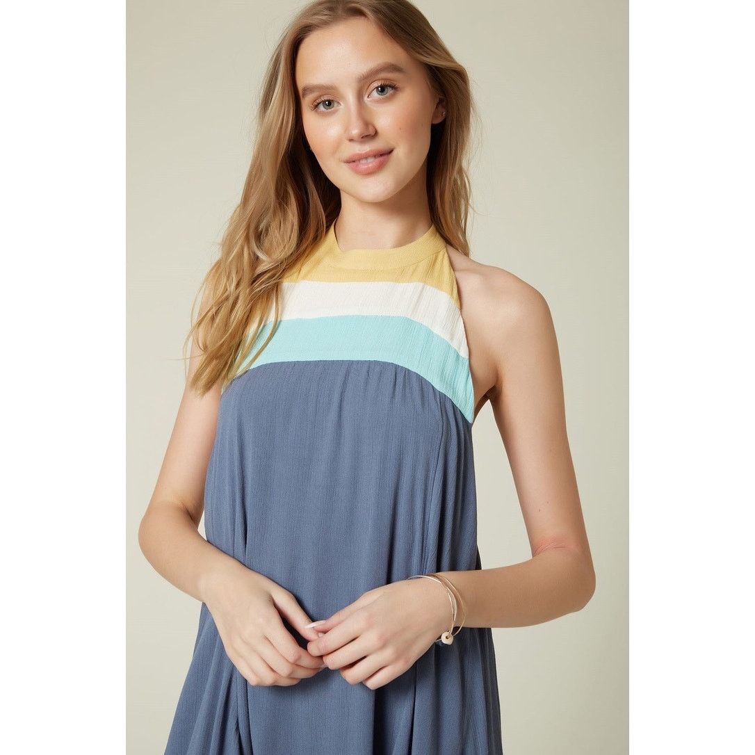O'Neill NWT O'Neill Women's Halter Mini Dress Blue Size Medium Size M / US 6-8 / IT 42-44 - 6 Thumbnail