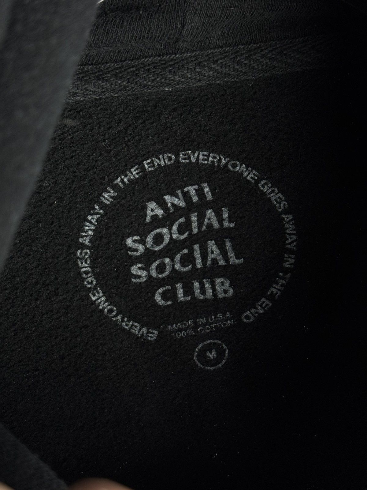 Anti Social Social Club Anti Social Social Club Mind Games Hoodie (FW19) Black Size US S / EU 44-46 / 1 - 6 Thumbnail