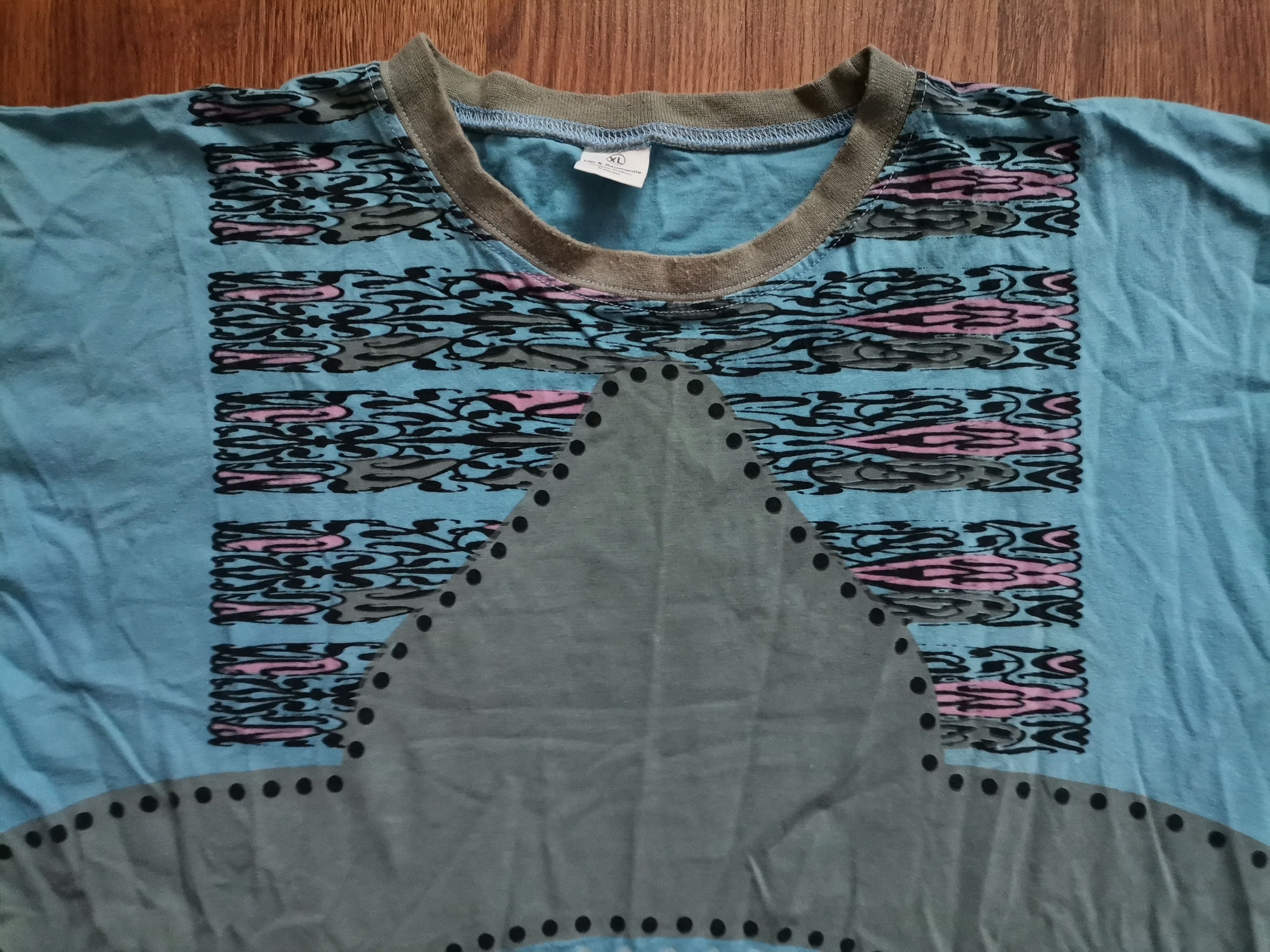 Vintage Vintage Abstract Tee Size US XL / EU 56 / 4 - 2 Thumbnail